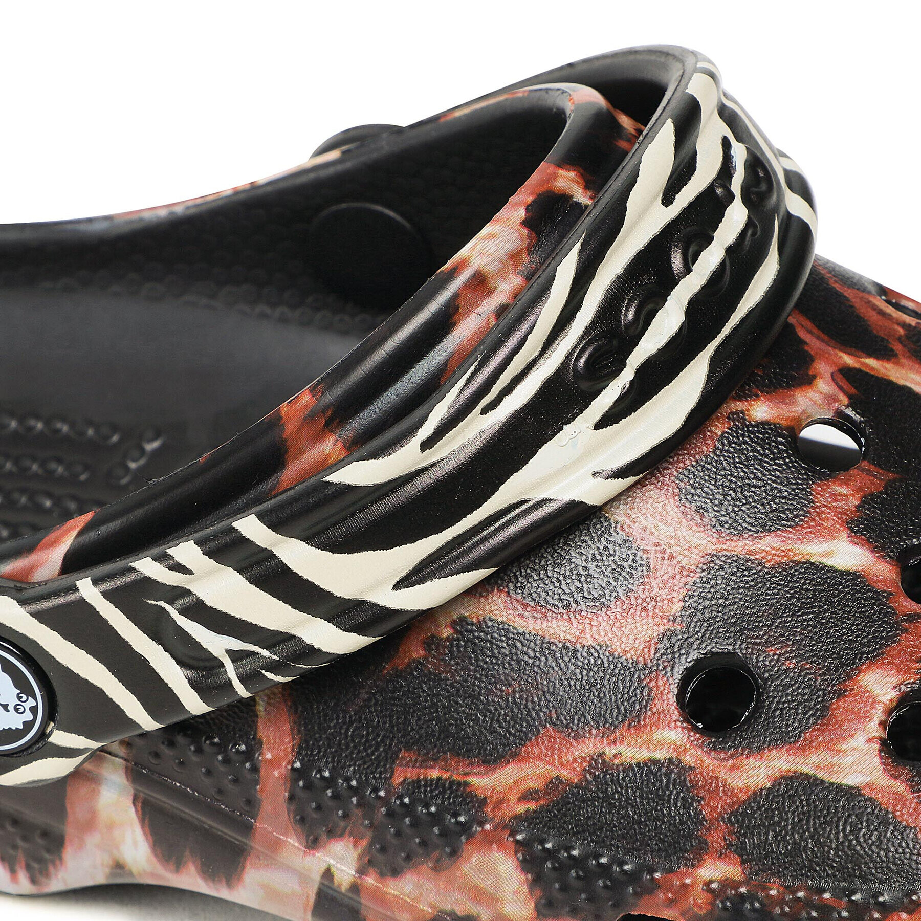 Crocs Чехли Classic Animal Remix 207840 Кафяв - Pepit.bg