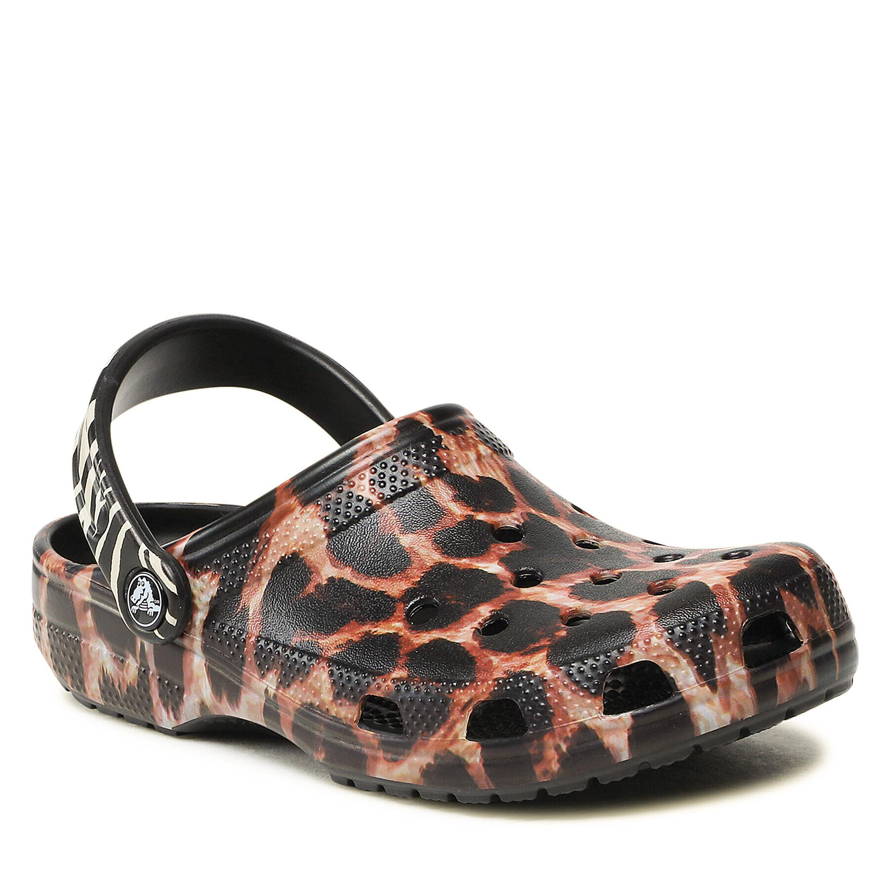 Crocs Чехли Classic Animal Remix 207840 Кафяв - Pepit.bg