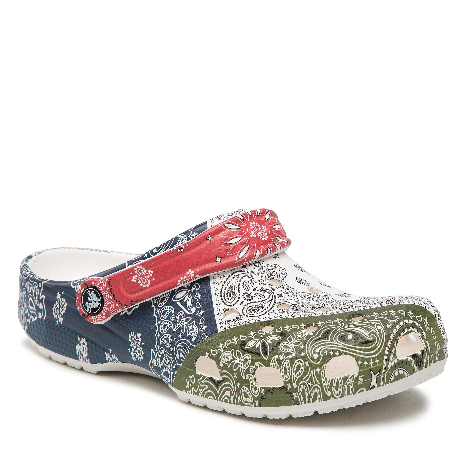 Crocs Чехли Classic Bandana Clog 206871 Бял - Pepit.bg