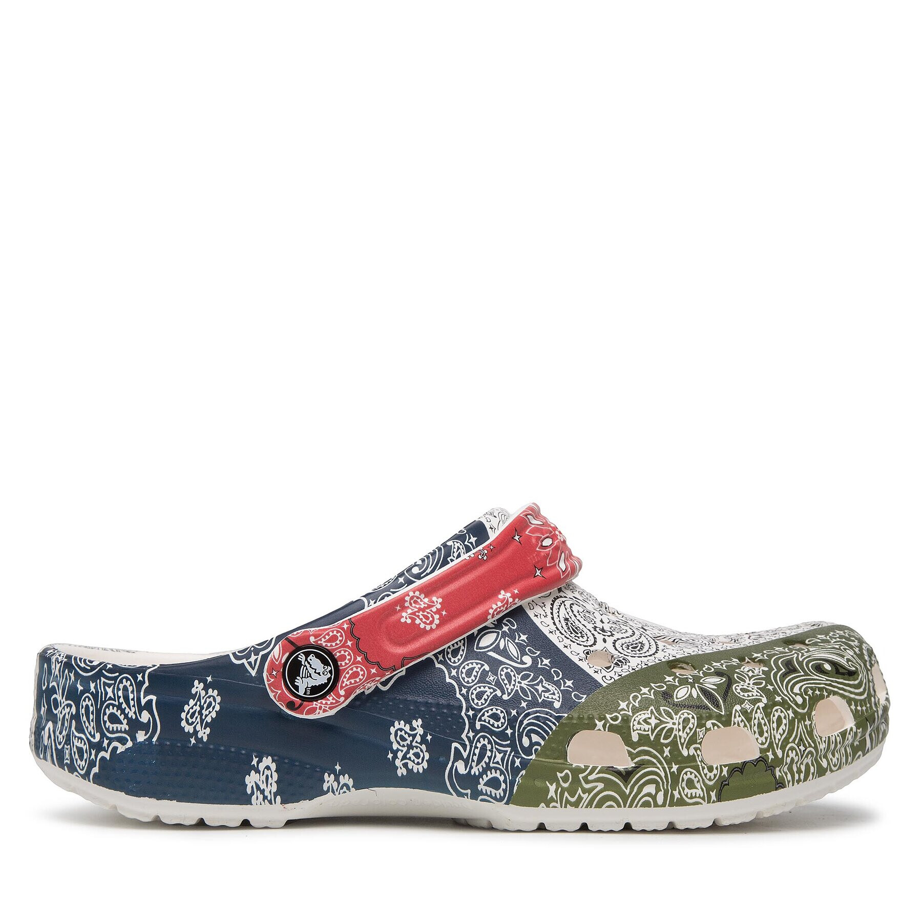 Crocs Чехли Classic Bandana Clog 206871 Бял - Pepit.bg