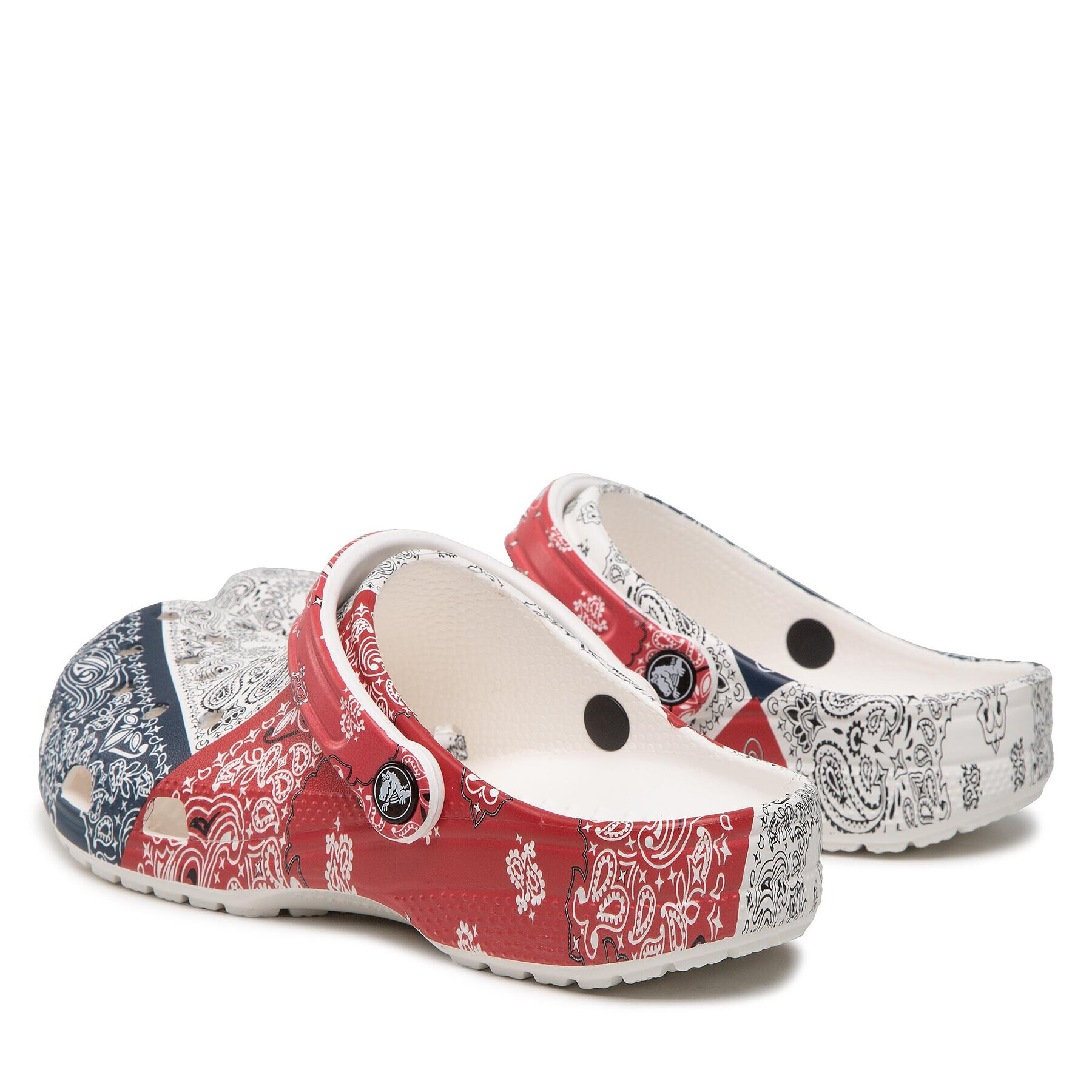 Crocs Чехли Classic Bandana Clog 206871 Бял - Pepit.bg