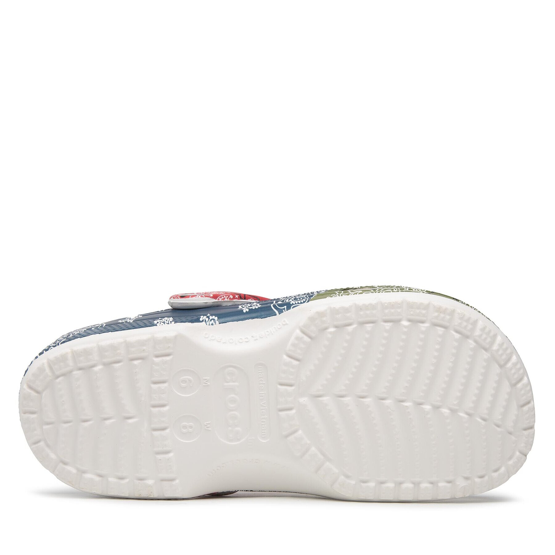 Crocs Чехли Classic Bandana Clog 206871 Бял - Pepit.bg