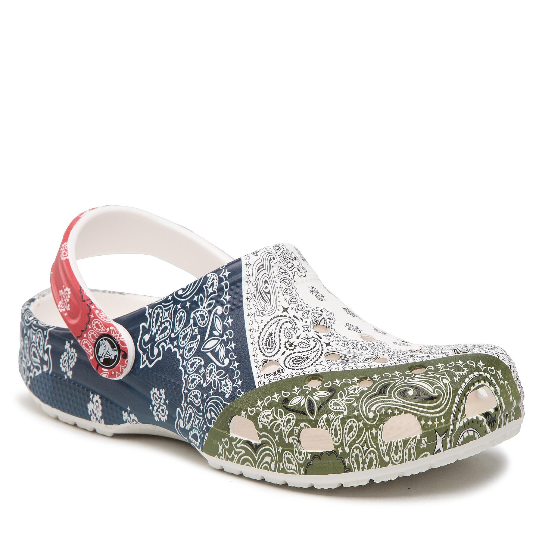 Crocs Чехли Classic Bandana Clog 206871 Бял - Pepit.bg
