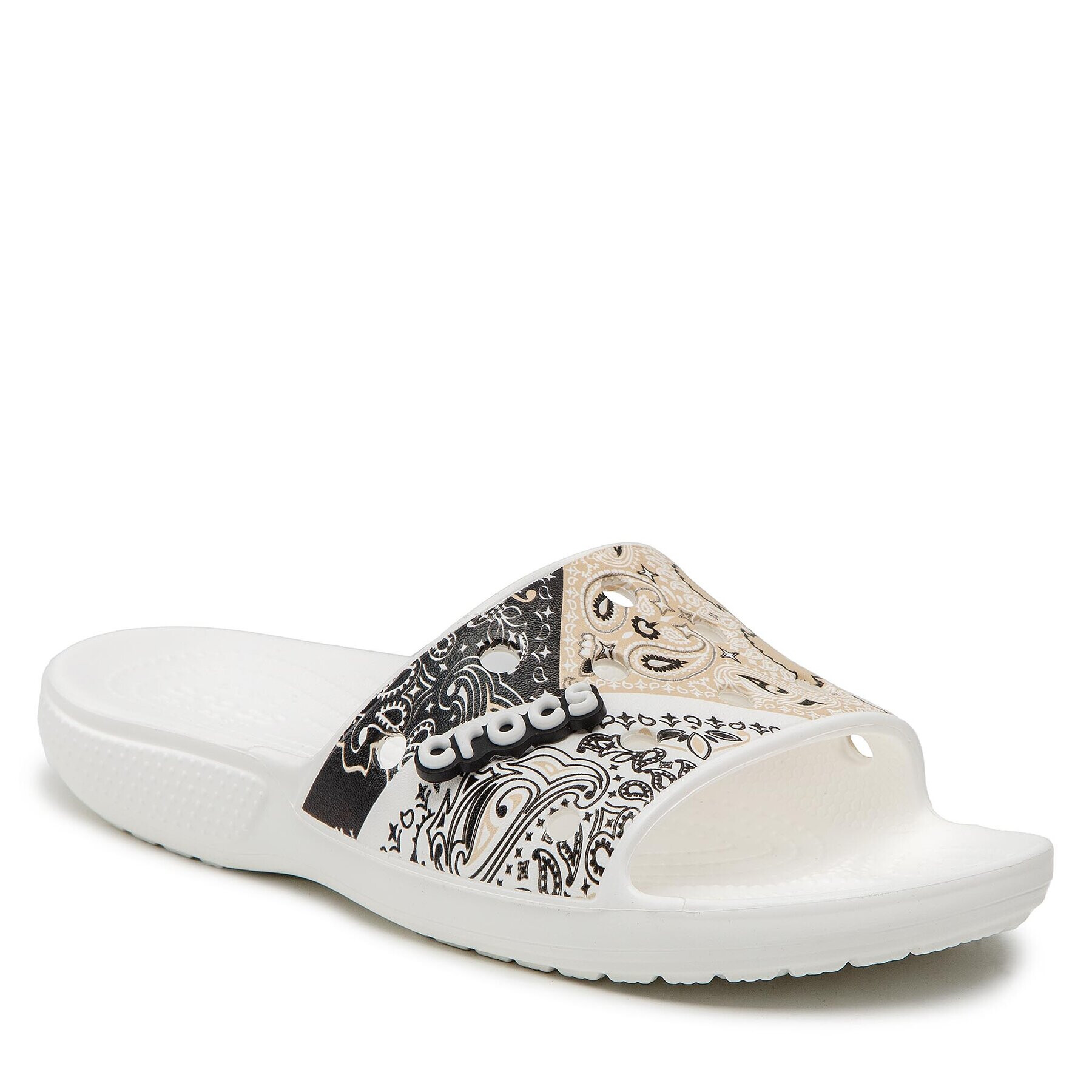 Crocs Чехли Classic Bandana Slide 208064 Бял - Pepit.bg