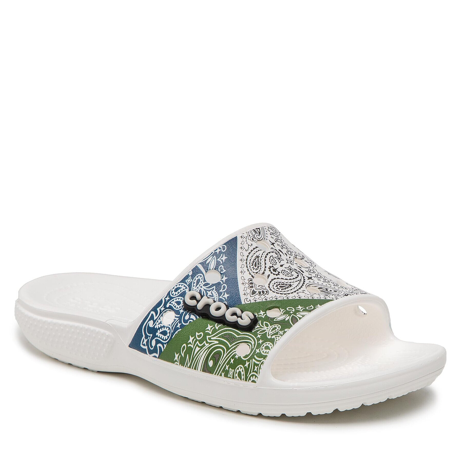 Crocs Чехли Classic Bandana Slide 208064 Бял - Pepit.bg