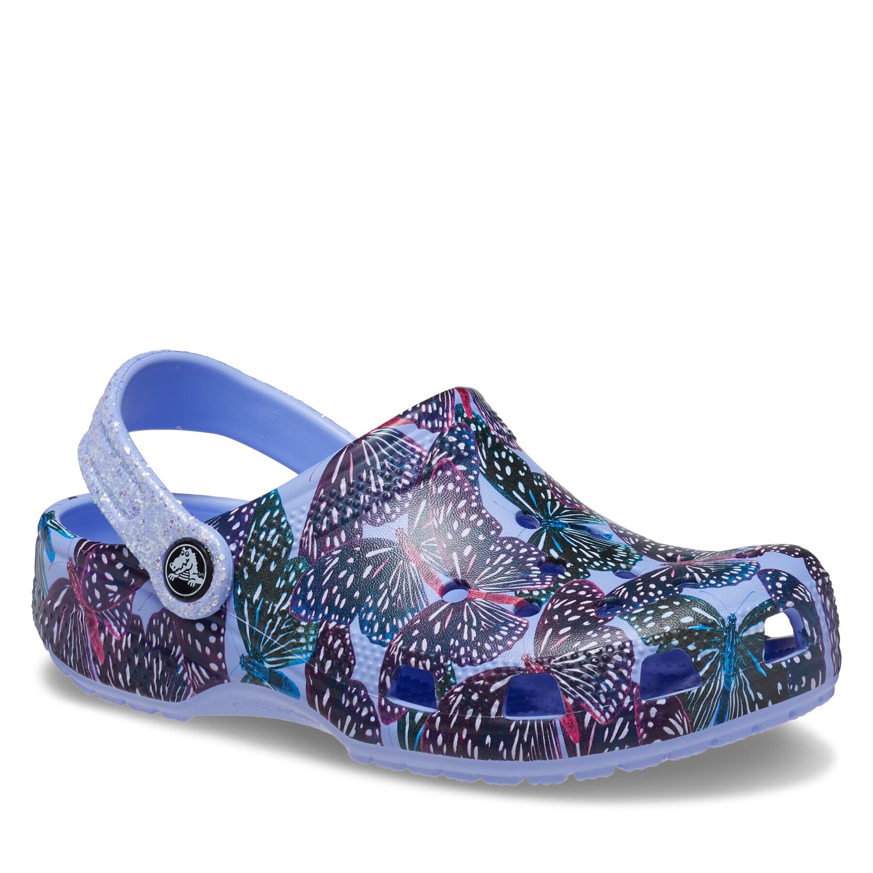 Crocs Чехли Classic Butterfly Clog Kids 208297 Син - Pepit.bg