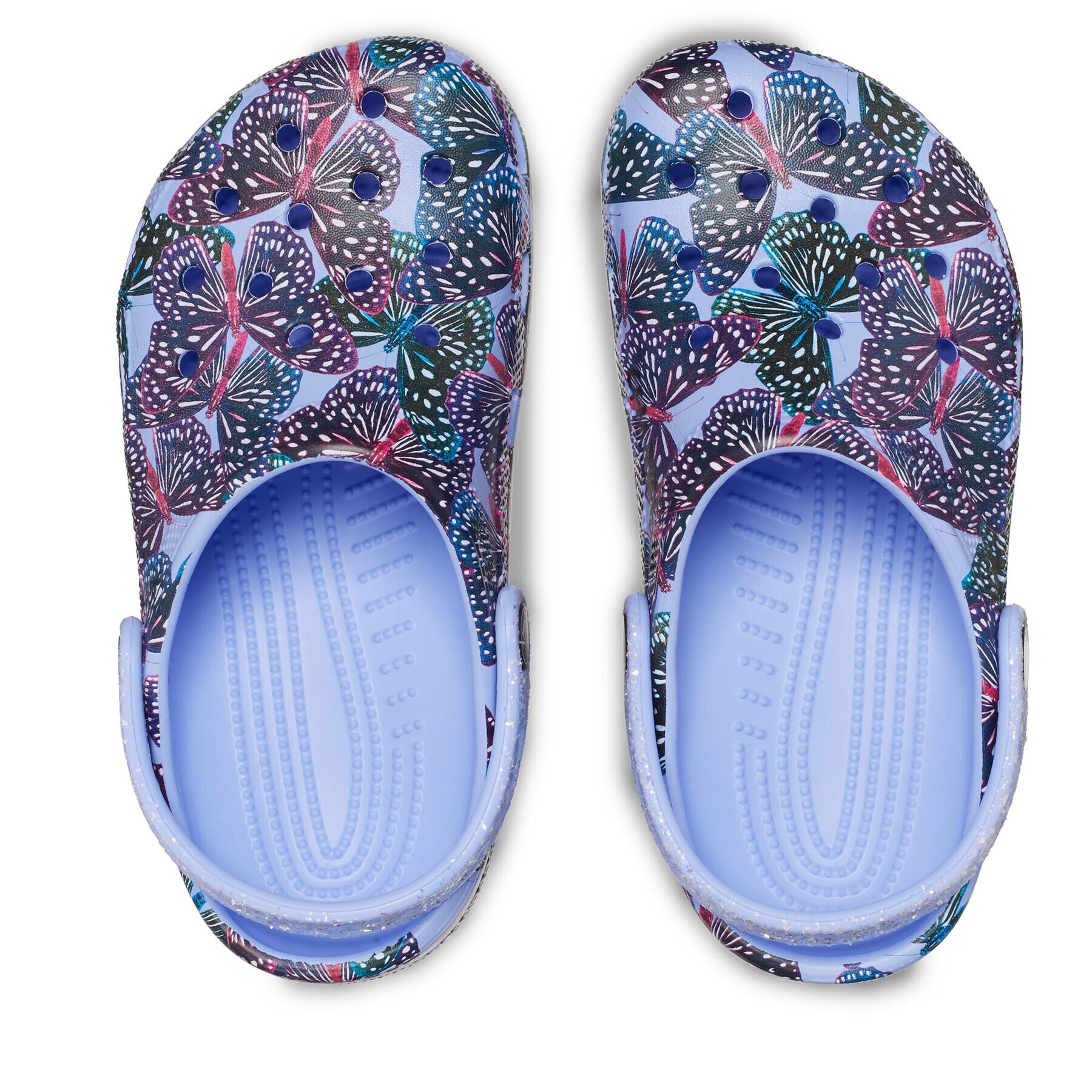 Crocs Чехли Classic Butterfly Clog Kids 208297 Син - Pepit.bg