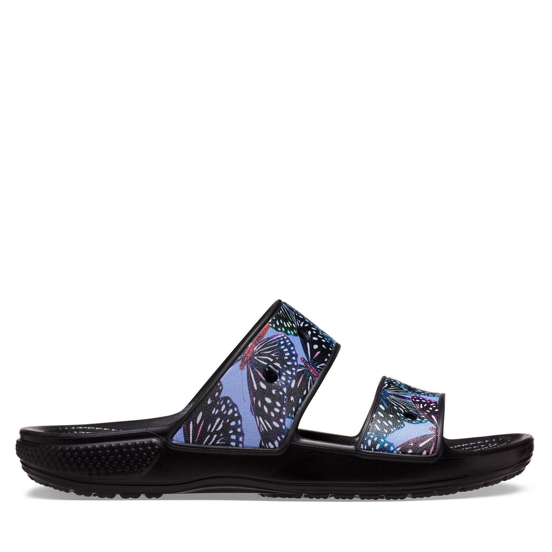 Crocs Чехли Classic Butterfly Sandal 208246 Черен - Pepit.bg