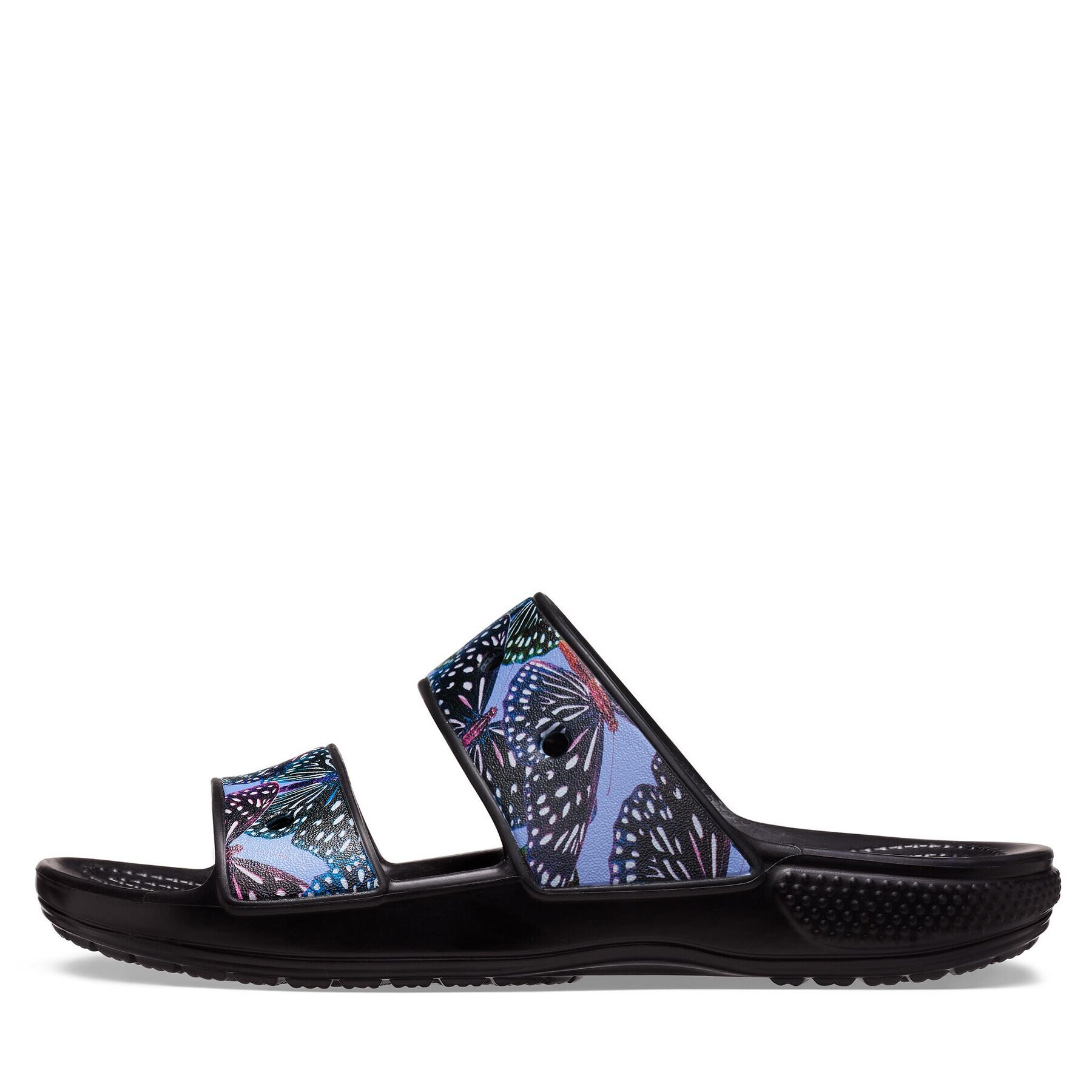 Crocs Чехли Classic Butterfly Sandal 208246 Черен - Pepit.bg