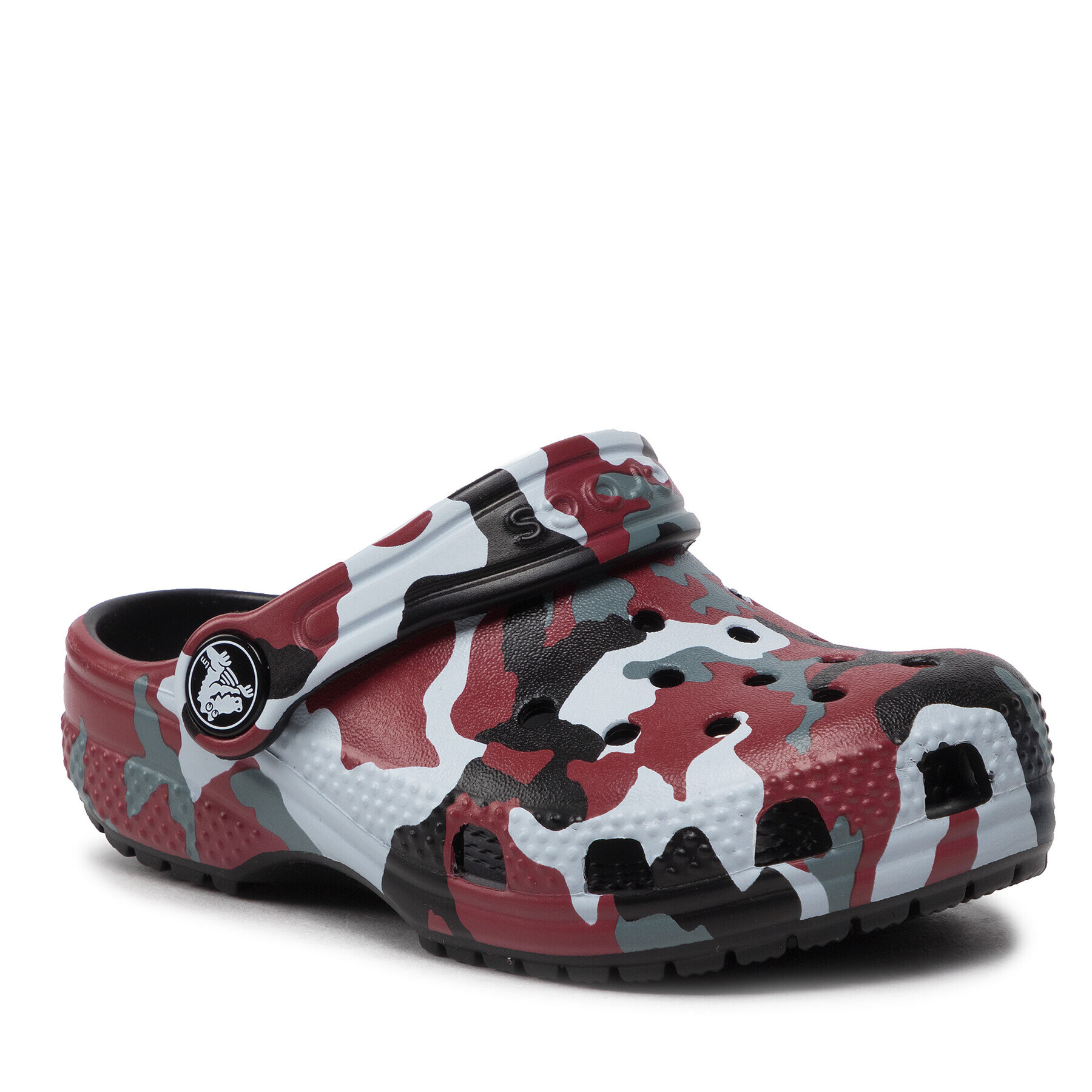 Crocs Чехли Classic Camo Clog T 207593 Червен - Pepit.bg