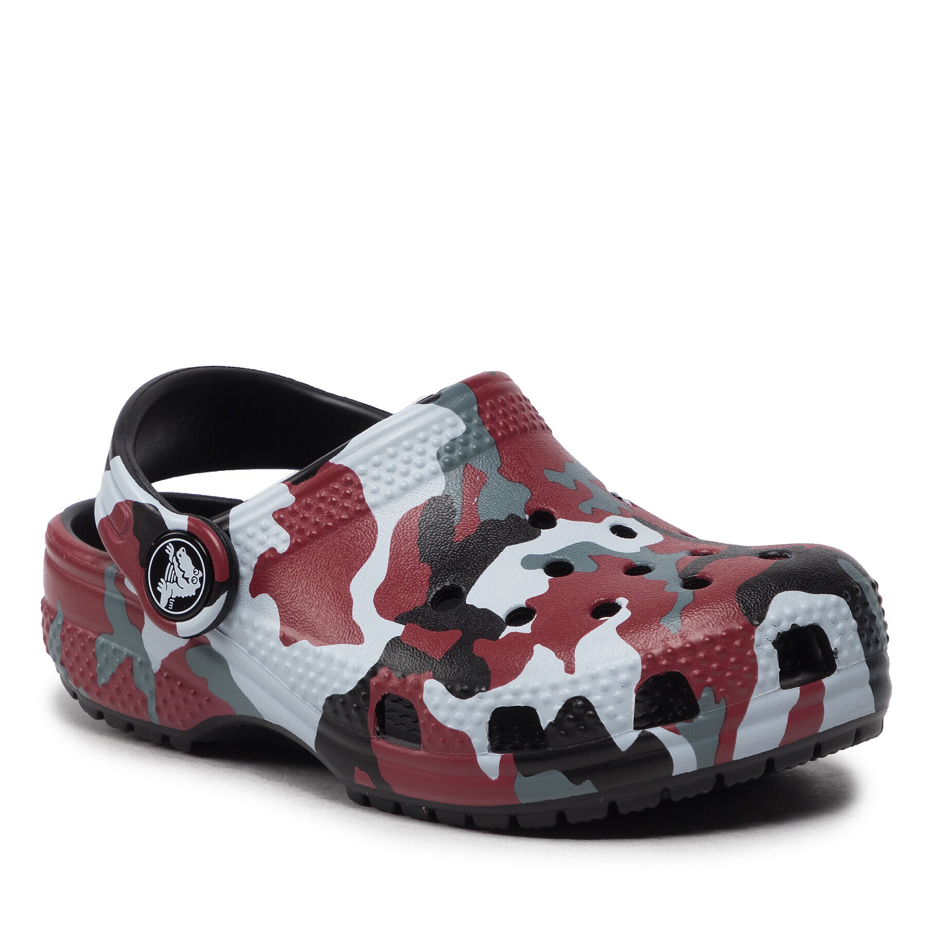 Crocs Чехли Classic Camo Clog T 207593 Червен - Pepit.bg