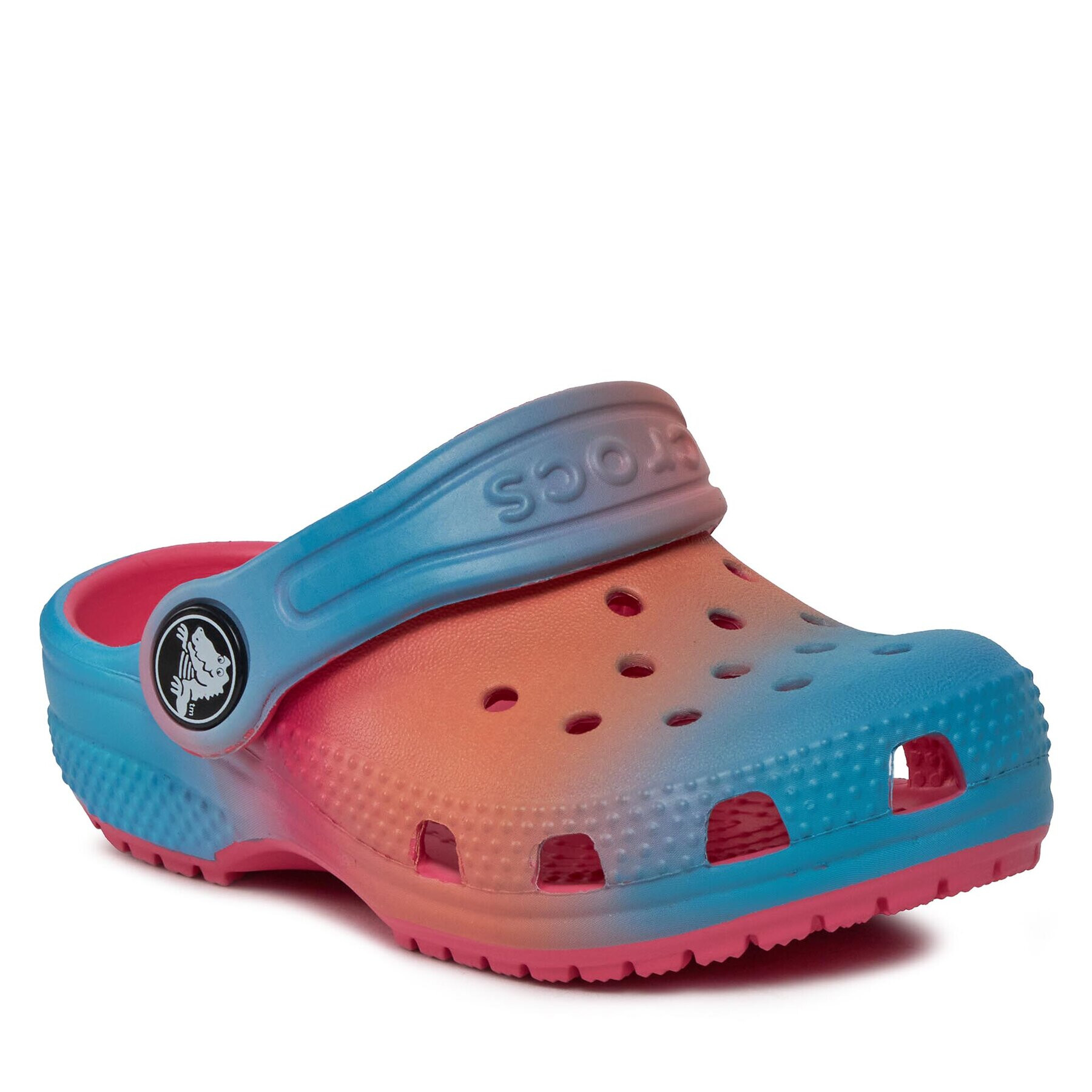 Crocs Чехли Classic Color Dip Clog T 209043 Розов - Pepit.bg