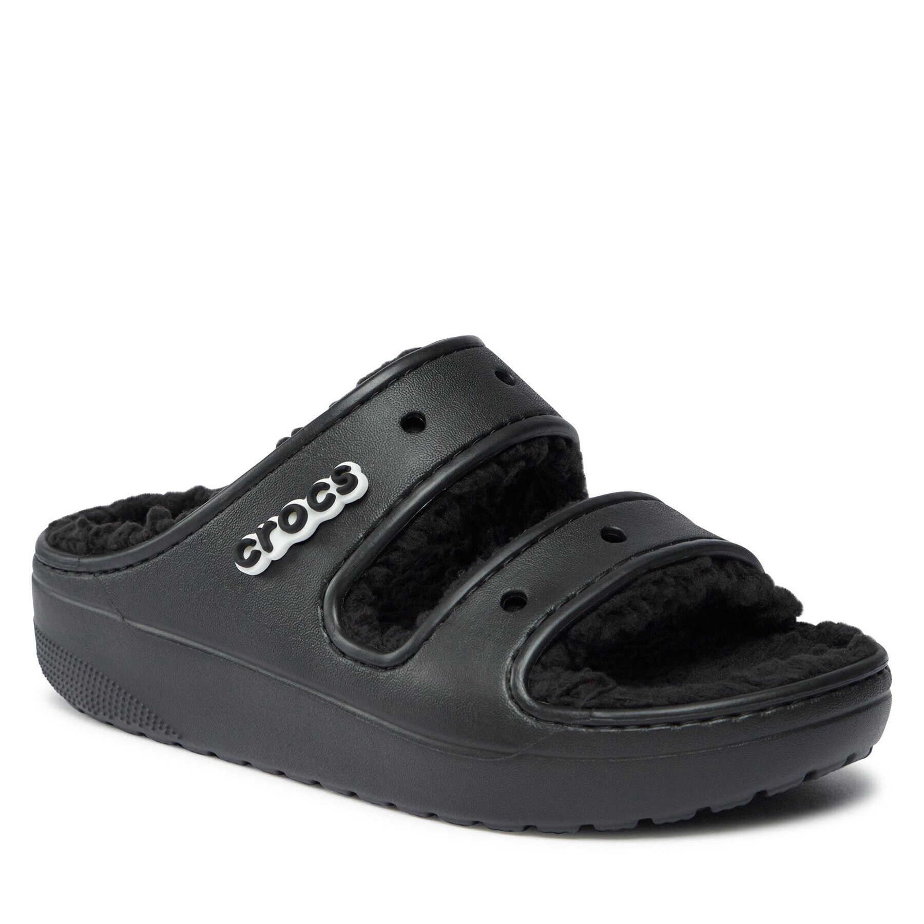 Crocs Чехли Classic Cozzy Sandal 207446 Черен - Pepit.bg