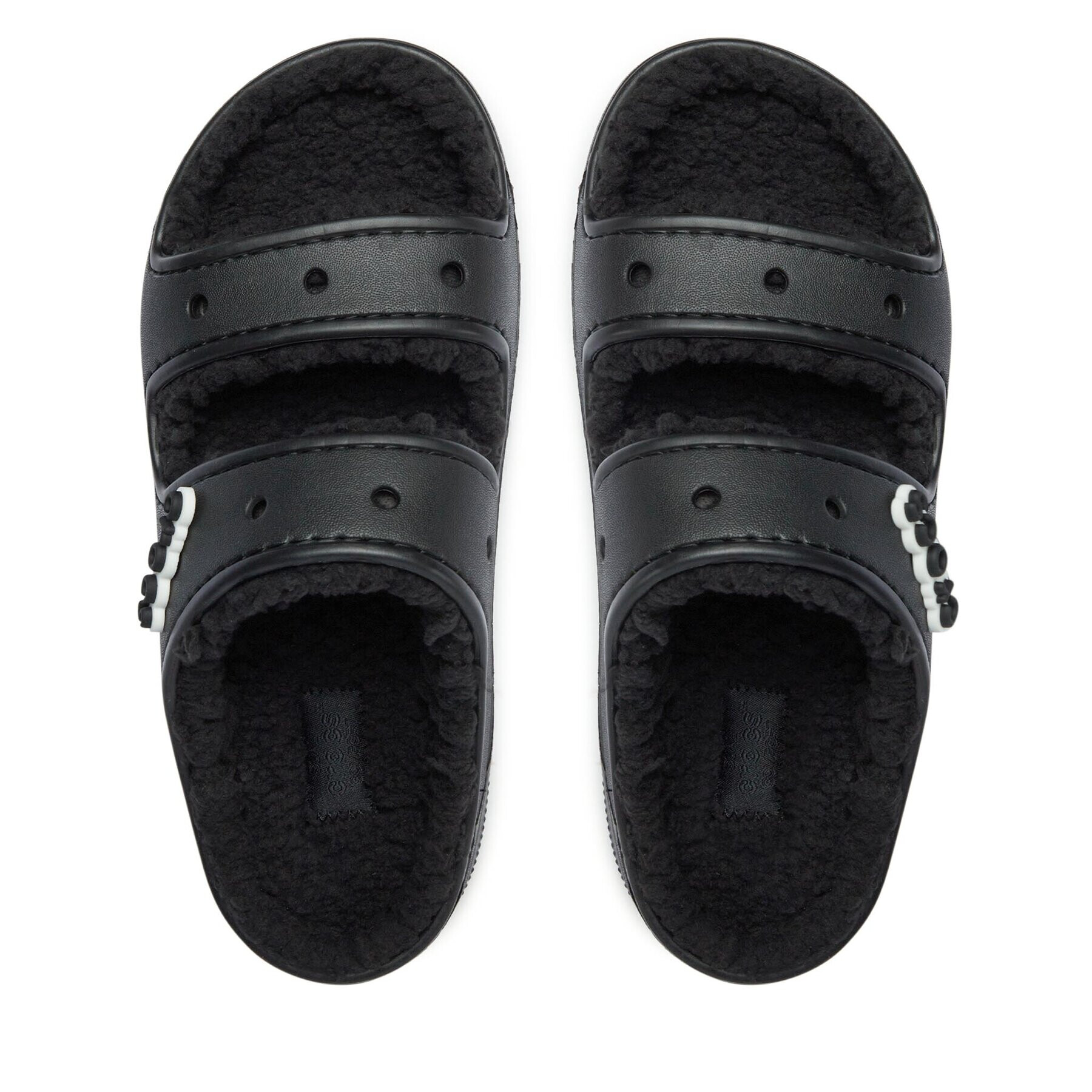 Crocs Чехли Classic Cozzy Sandal 207446 Черен - Pepit.bg