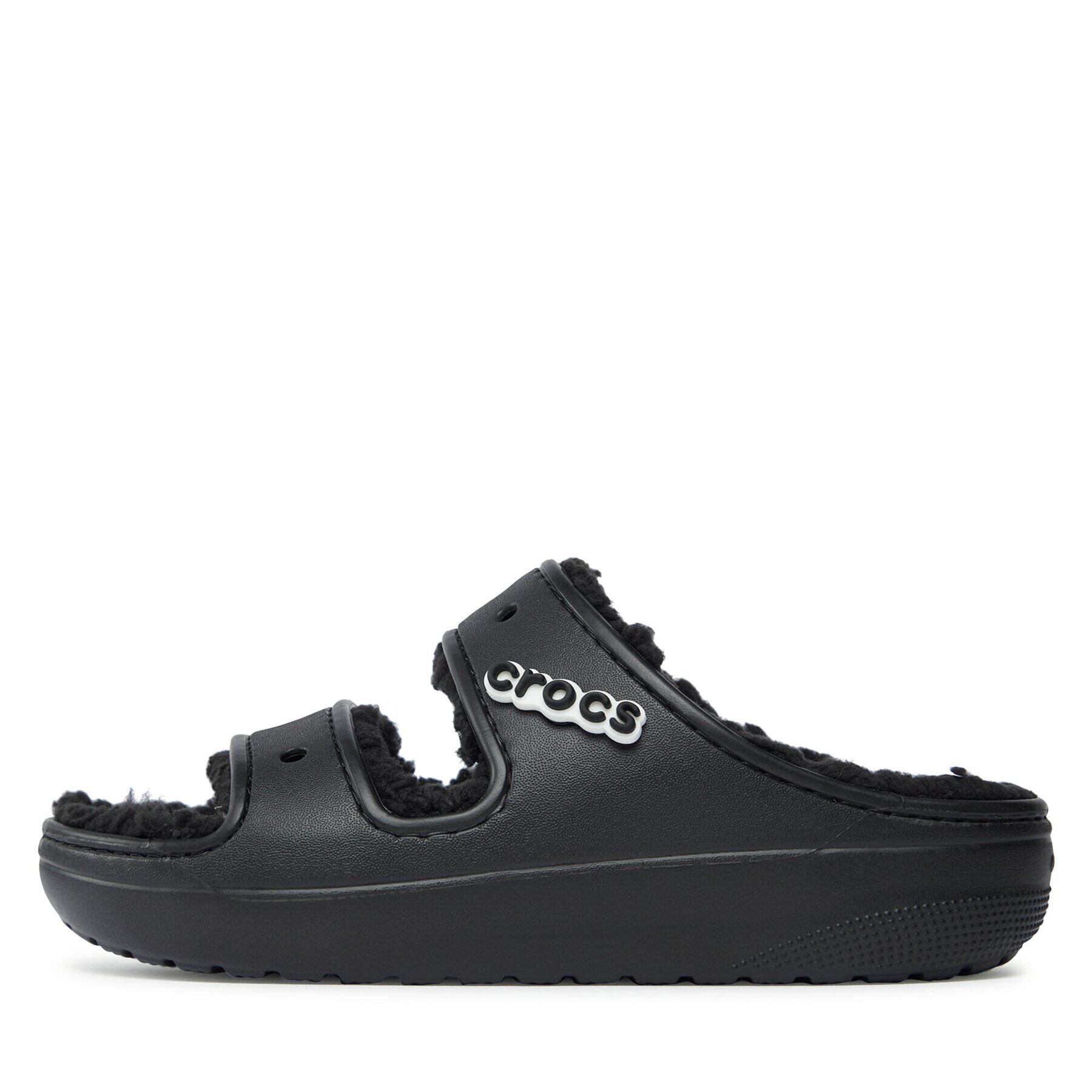 Crocs Чехли Classic Cozzy Sandal 207446 Черен - Pepit.bg