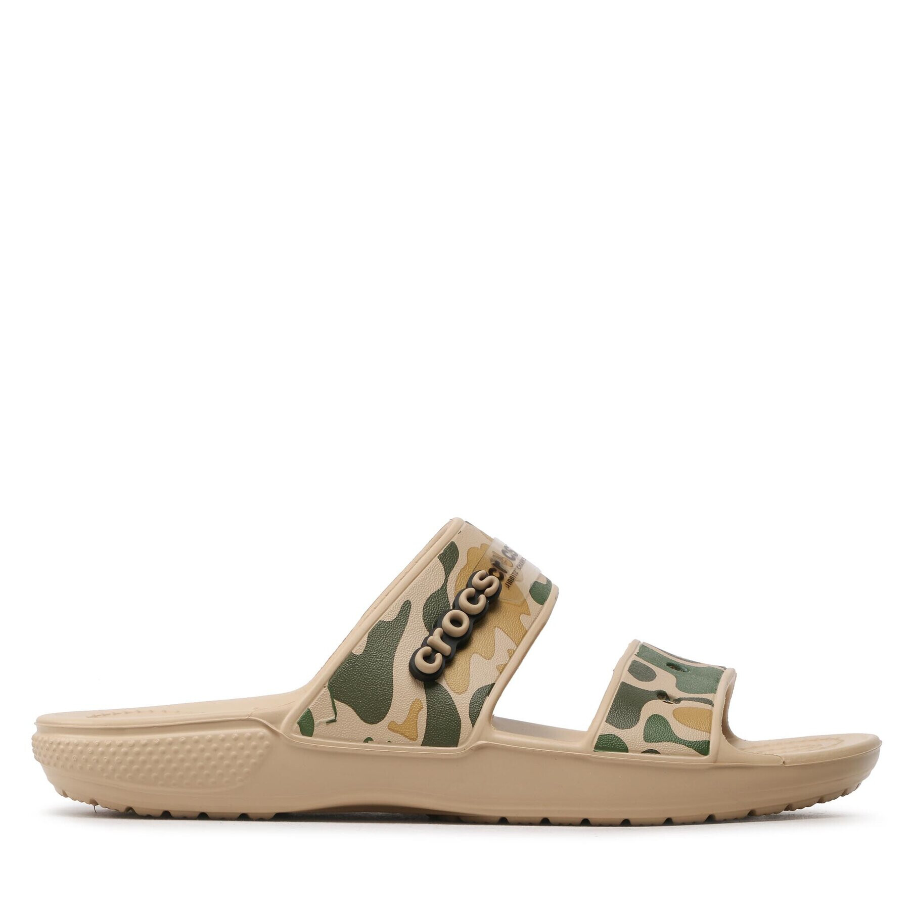 Crocs Чехли Classic Croc Printed 207559 Бежов - Pepit.bg