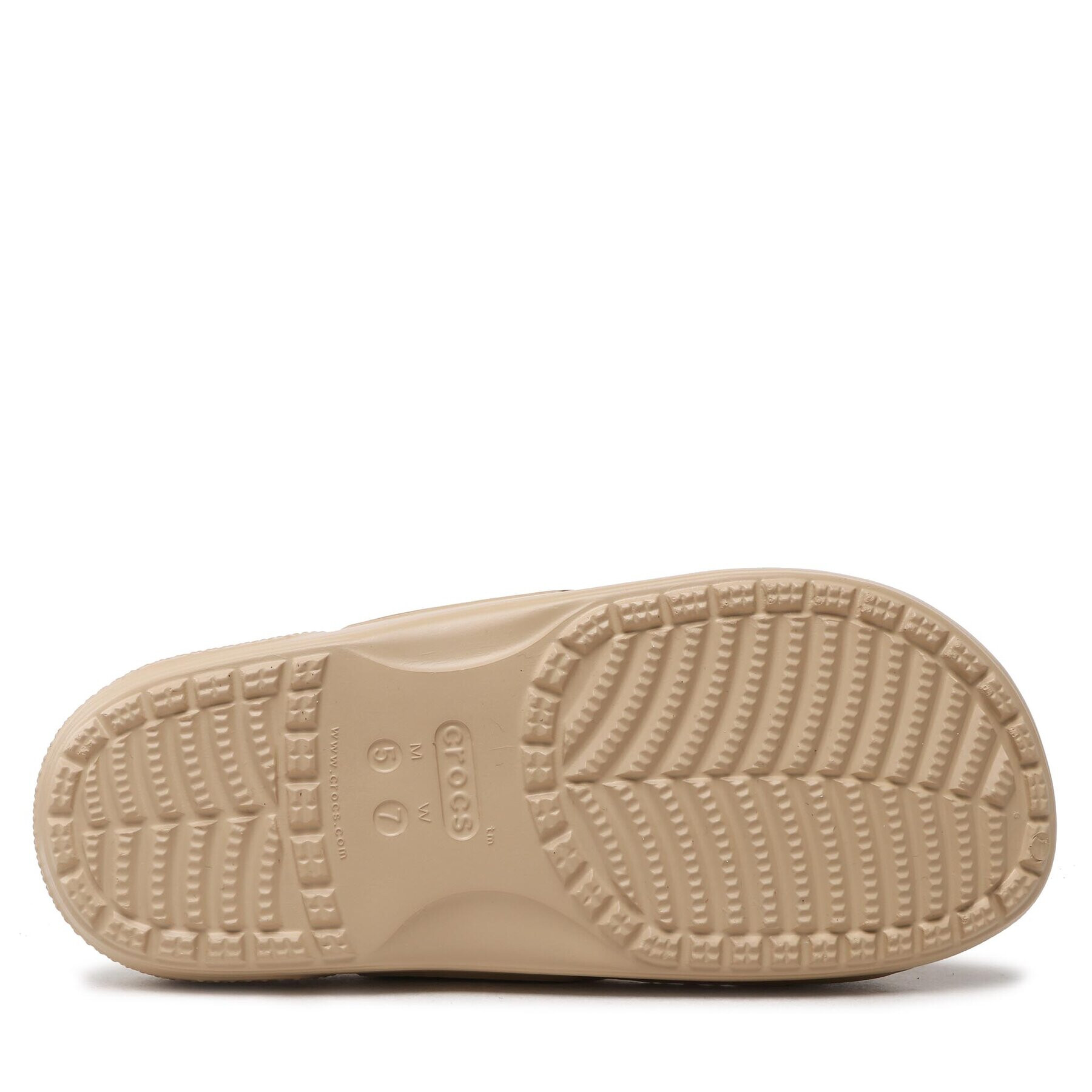Crocs Чехли Classic Croc Printed 207559 Бежов - Pepit.bg