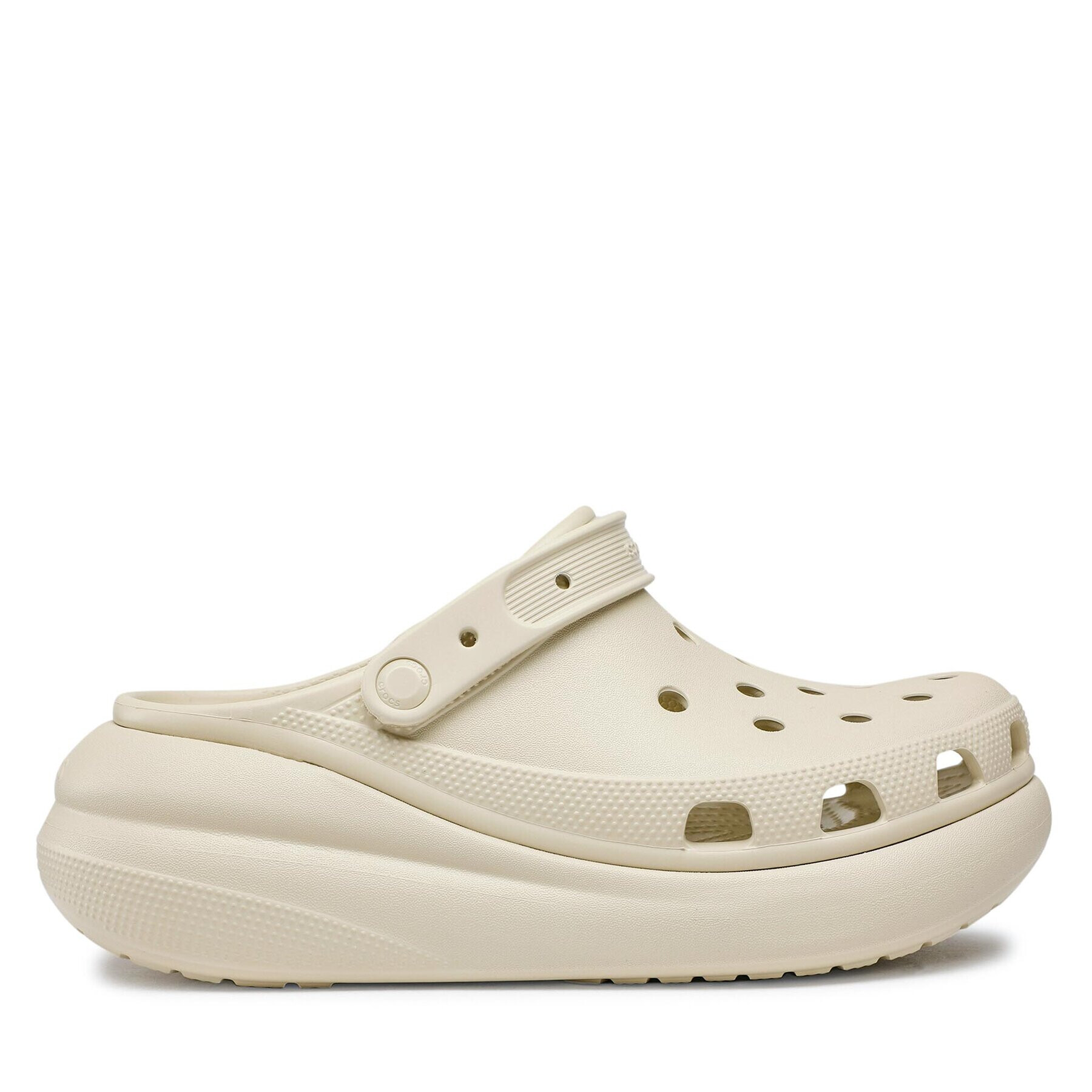 Crocs Чехли Classic Crush Clog 207521 Бежов - Pepit.bg