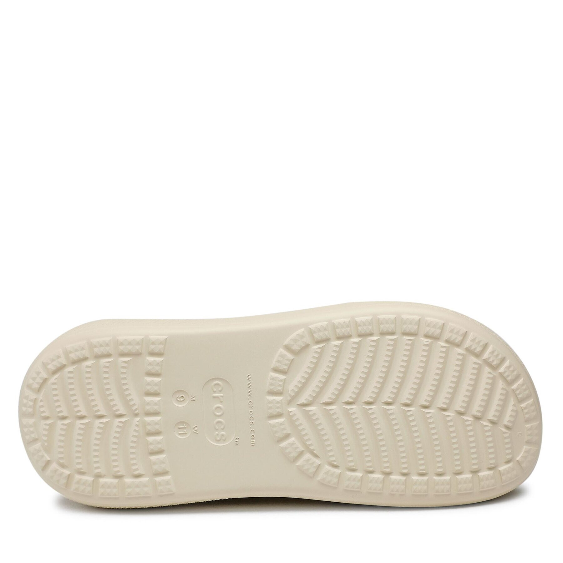 Crocs Чехли Classic Crush Clog 207521 Бежов - Pepit.bg