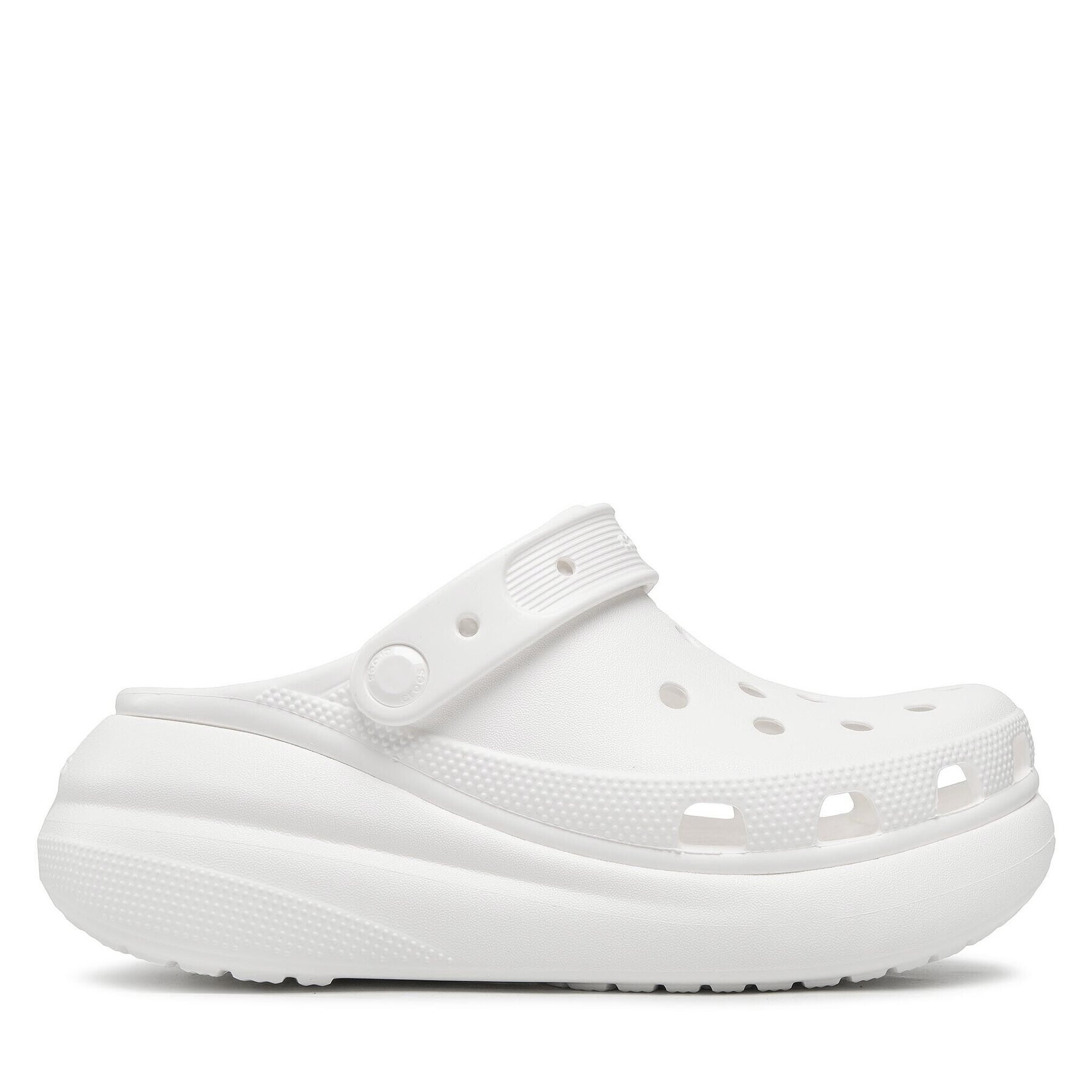 Crocs Чехли Classic Crush Clog 207521 Бял - Pepit.bg