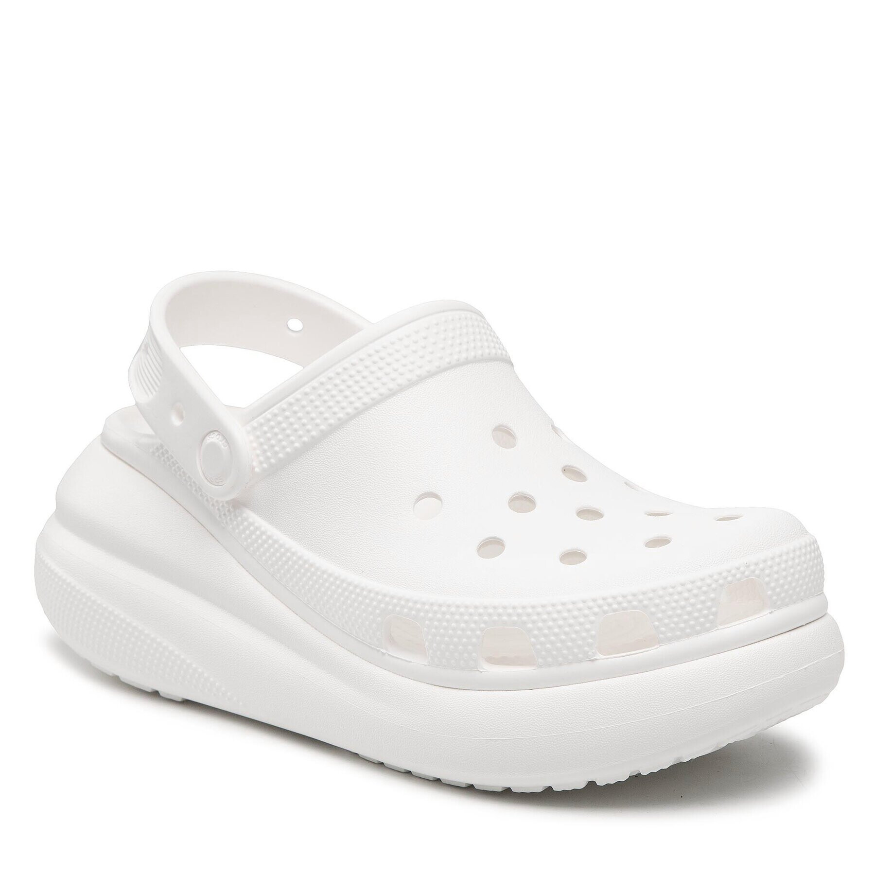 Crocs Чехли Classic Crush Clog 207521 Бял - Pepit.bg
