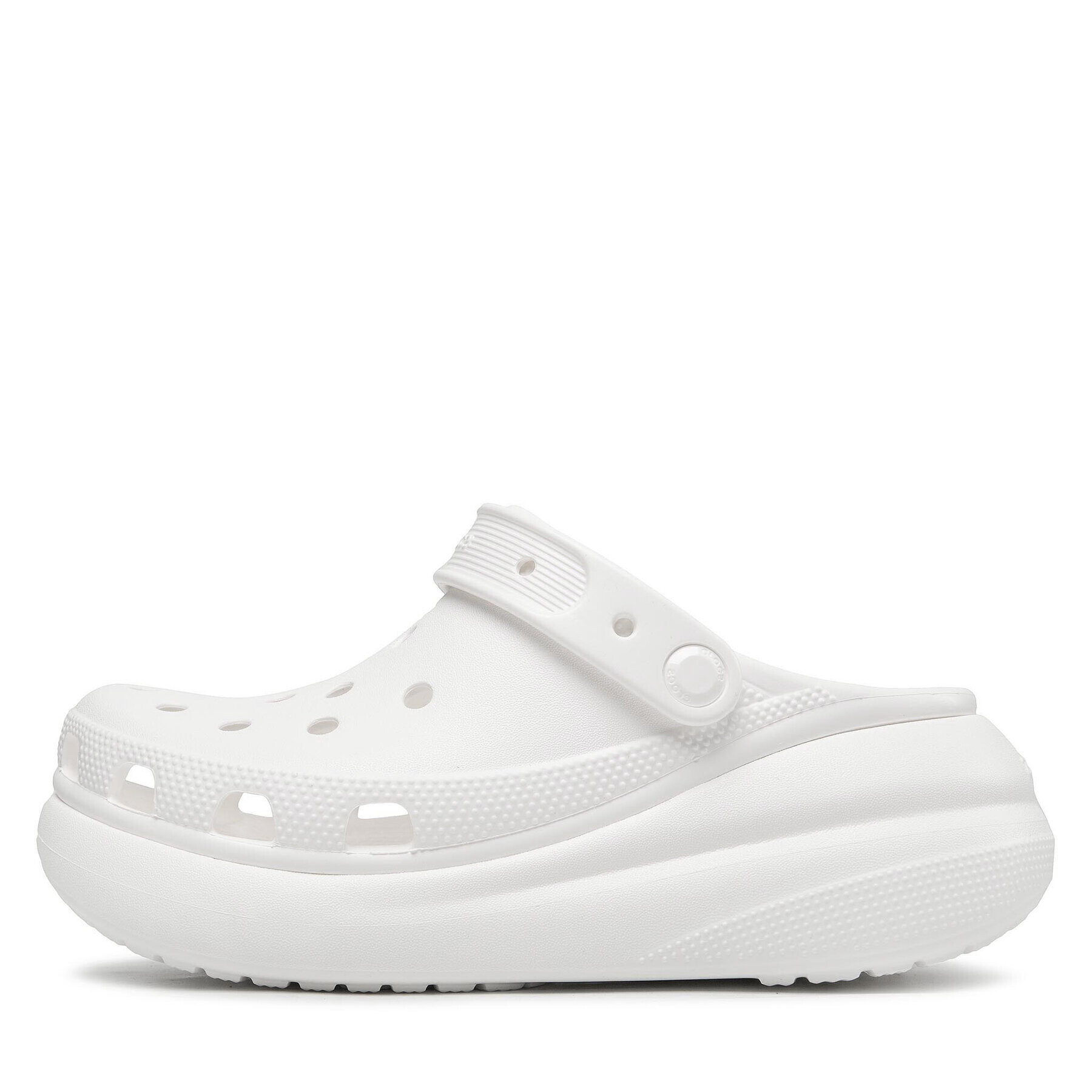 Crocs Чехли Classic Crush Clog 207521 Бял - Pepit.bg