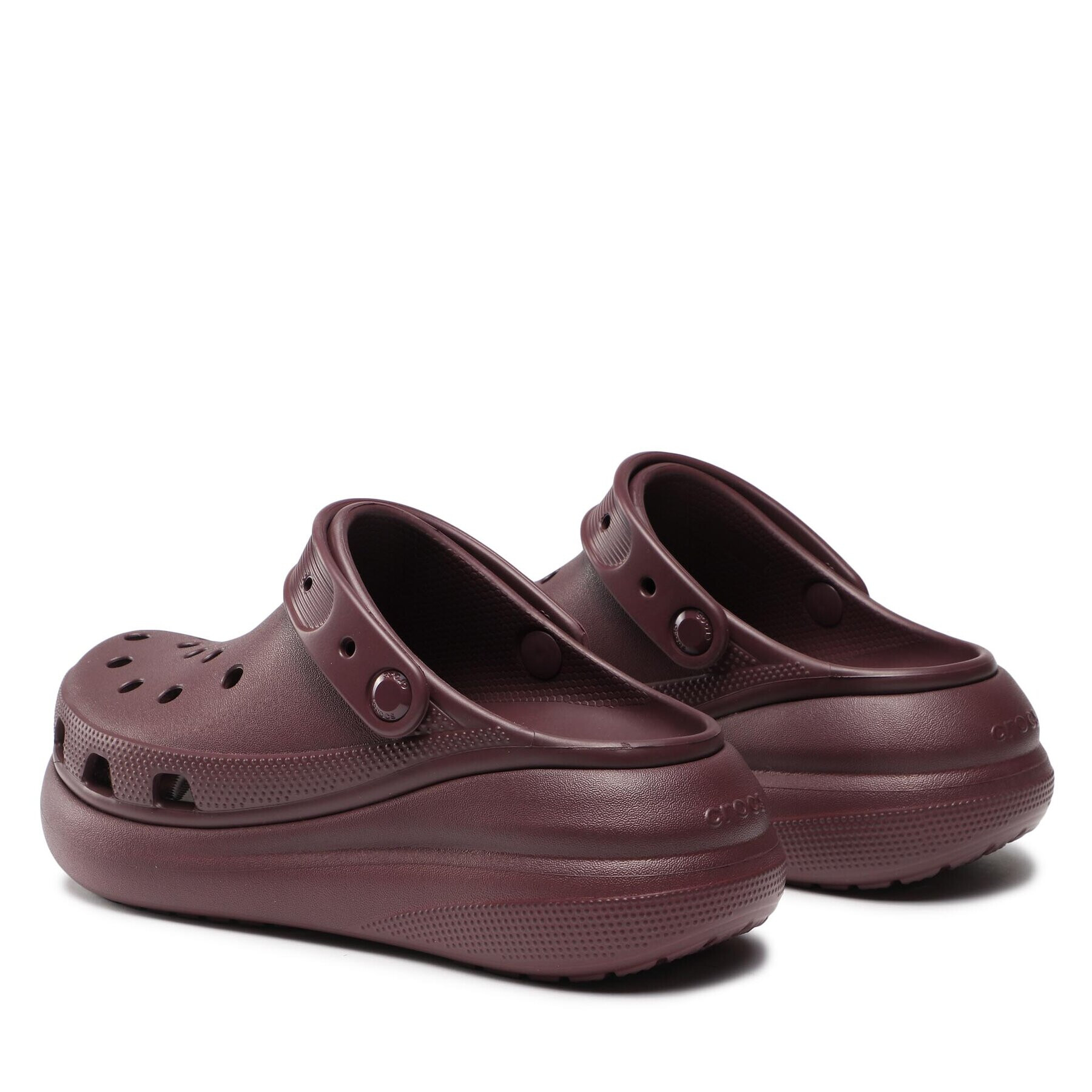Crocs Чехли Classic Crush Clog 207521 Бордо - Pepit.bg