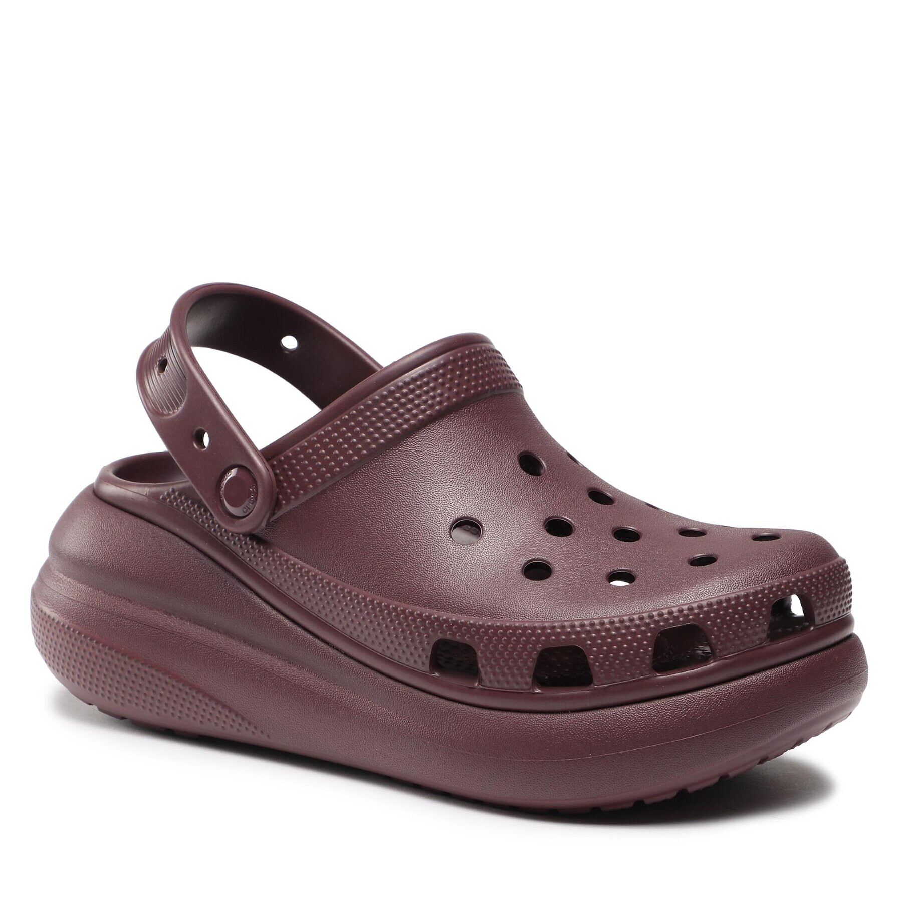 Crocs Чехли Classic Crush Clog 207521 Бордо - Pepit.bg