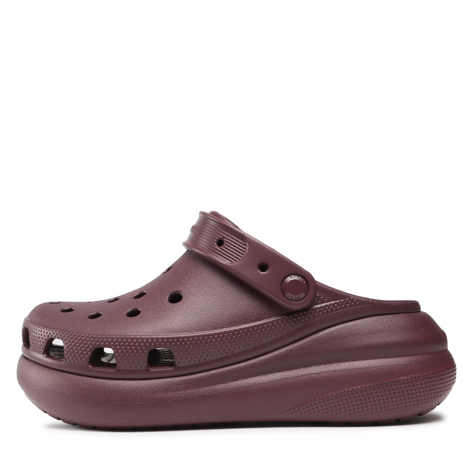 Crocs Чехли Classic Crush Clog 207521 Бордо - Pepit.bg