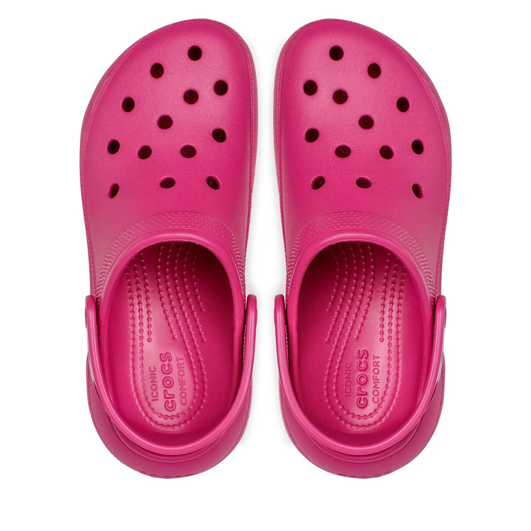 Crocs Чехли Classic Crush Clog 207521 Розов - Pepit.bg