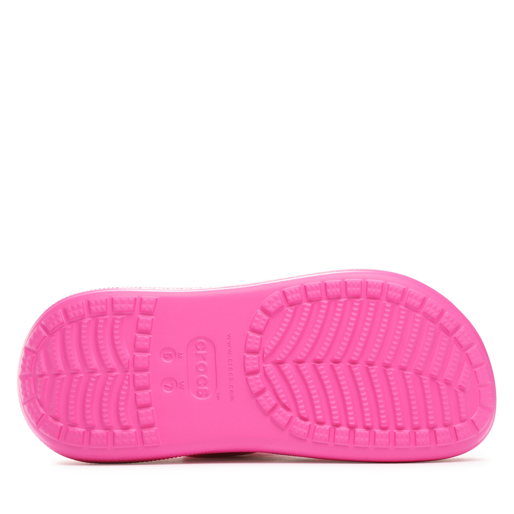 Crocs Чехли Classic Crush Clog 207521 Розов - Pepit.bg