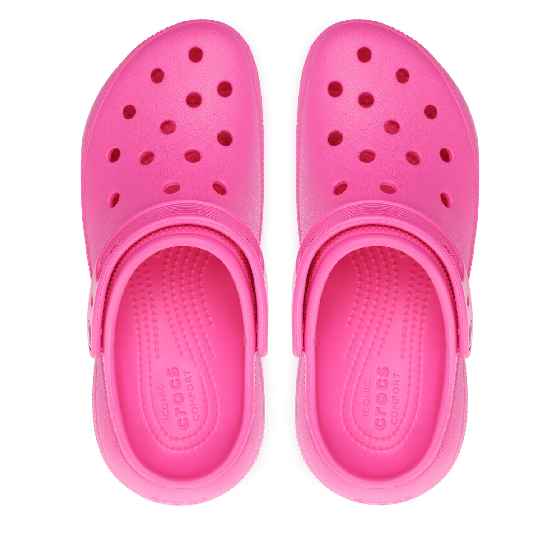 Crocs Чехли Classic Crush Clog 207521 Розов - Pepit.bg