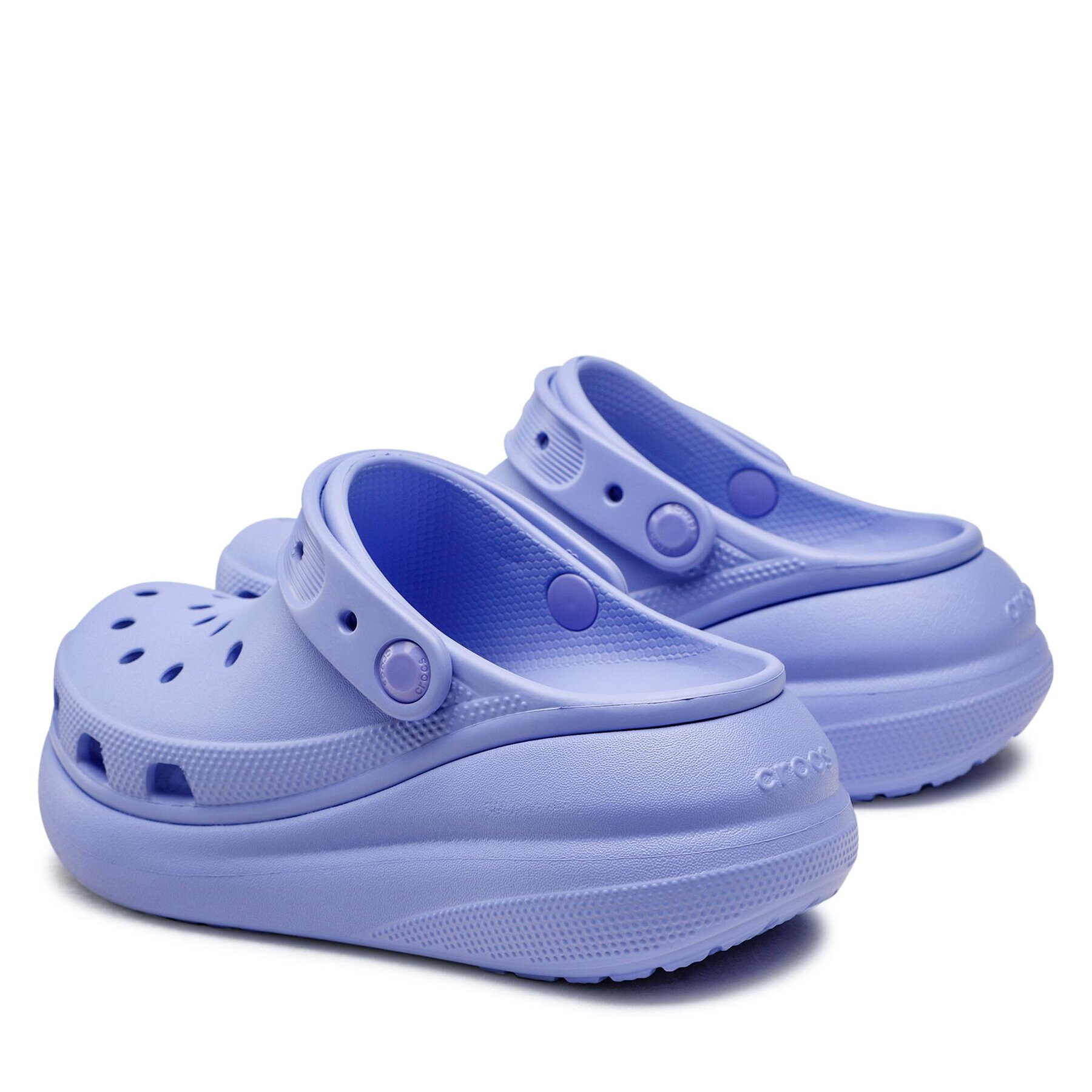 Crocs Чехли Classic Crush Clog 207521 Виолетов - Pepit.bg