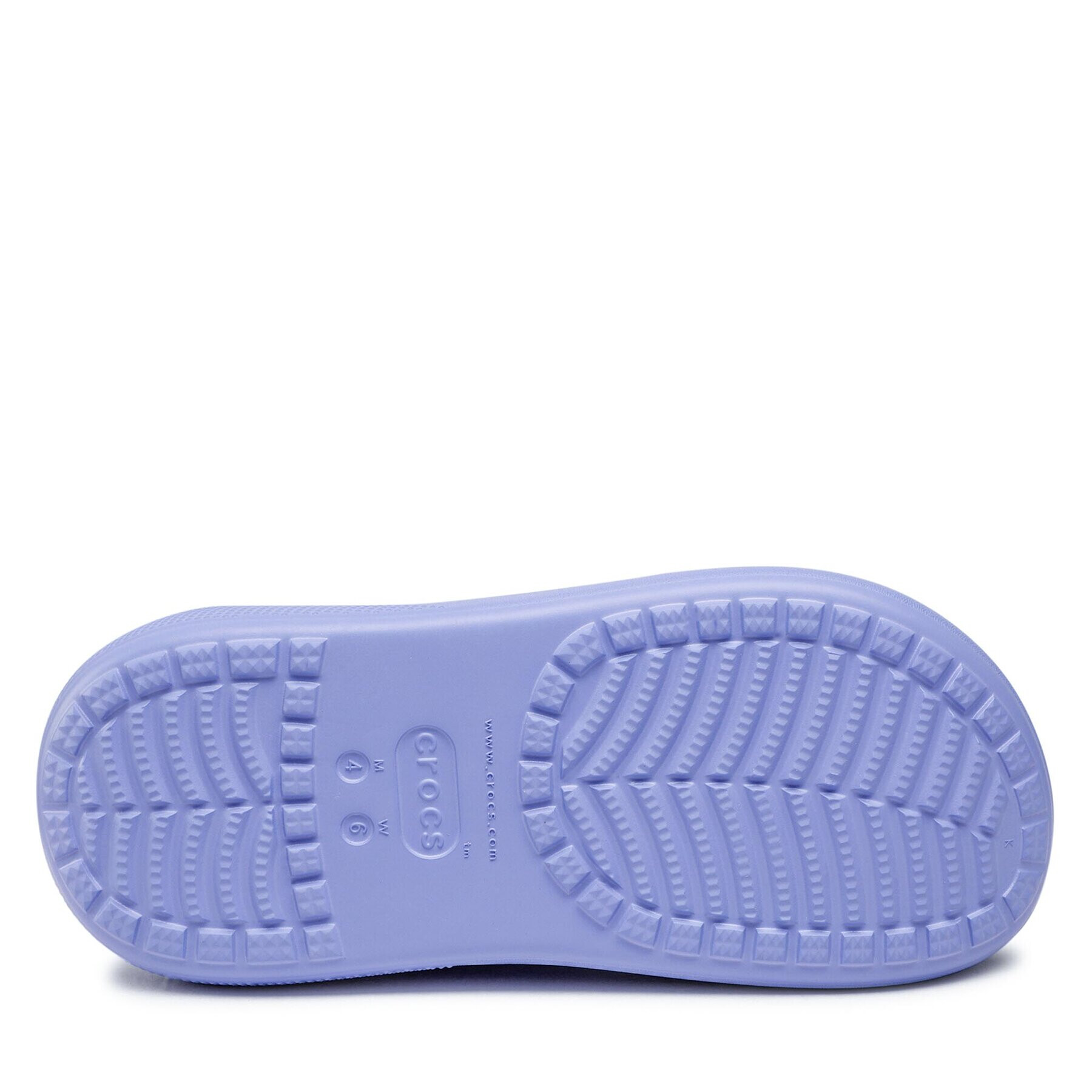Crocs Чехли Classic Crush Clog 207521 Виолетов - Pepit.bg