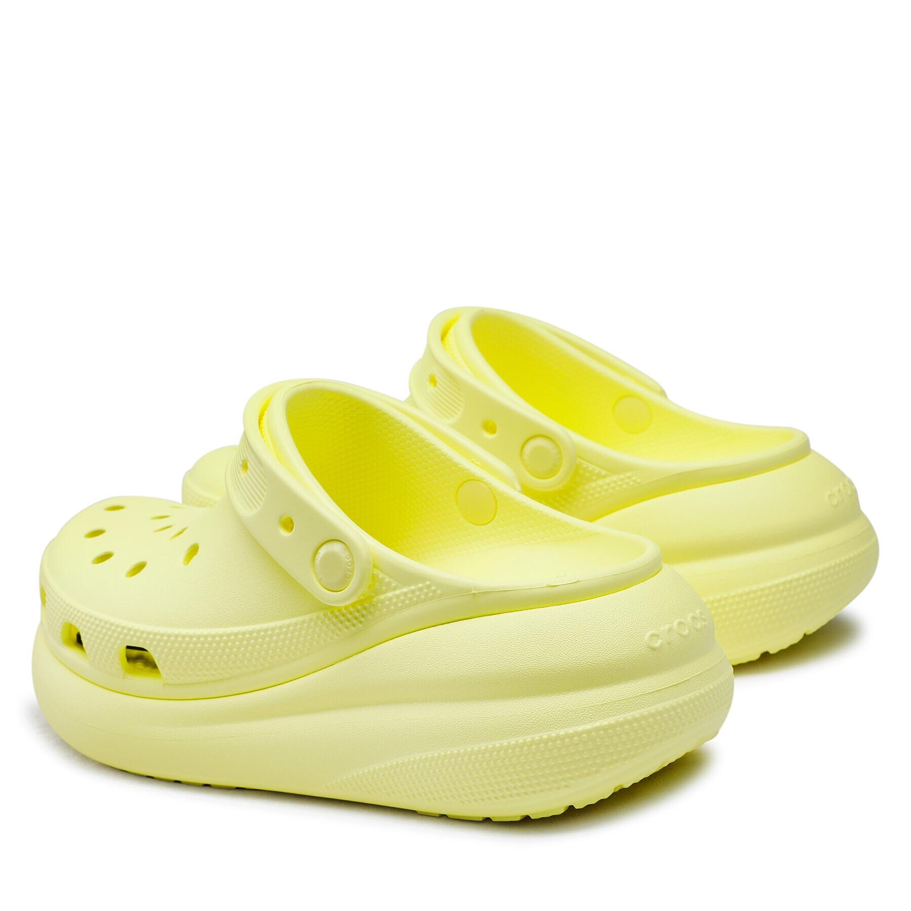 Crocs Чехли Classic Crush Clog 207521 Жълт - Pepit.bg