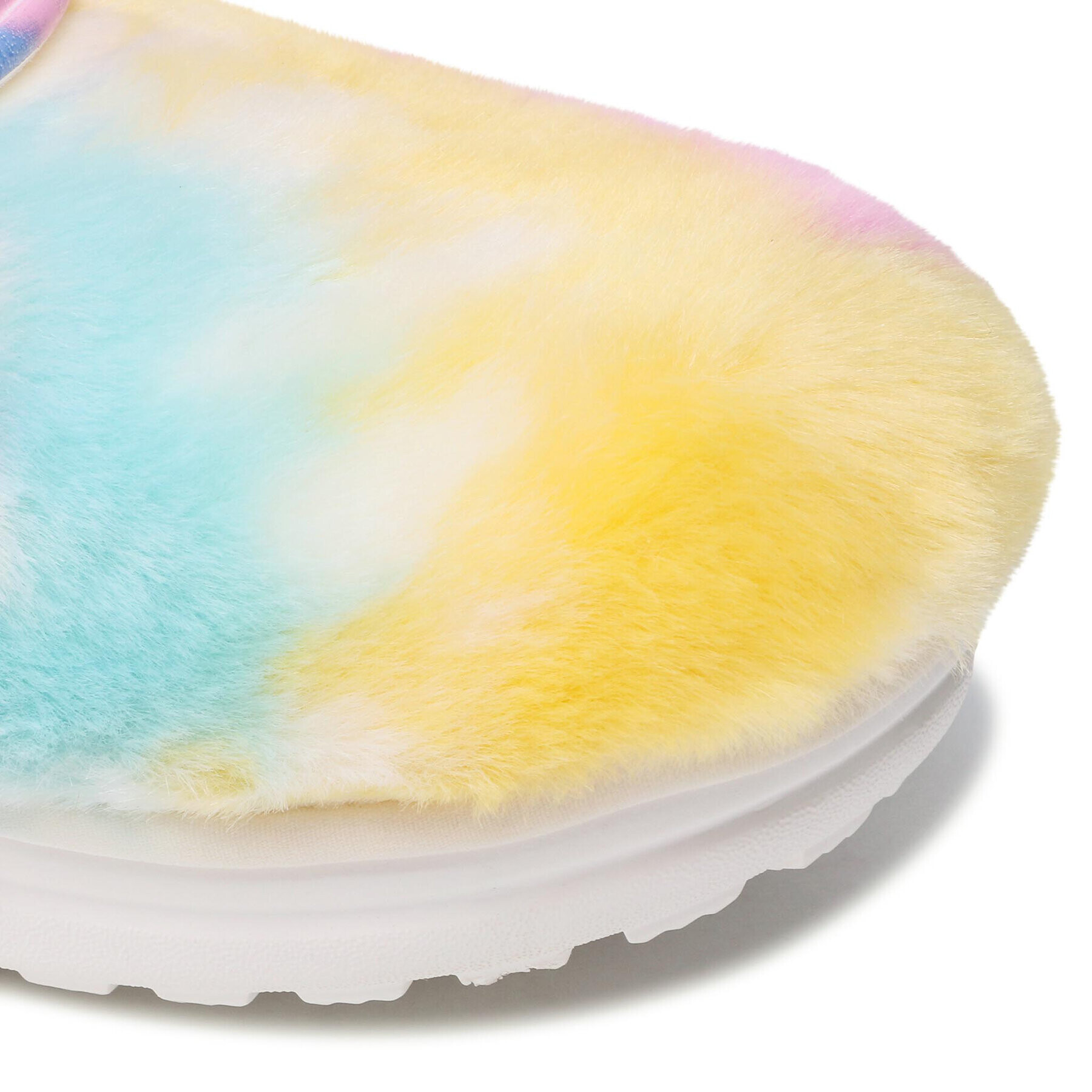 Crocs Чехли Classic Fur Sure 207303 Жълт - Pepit.bg