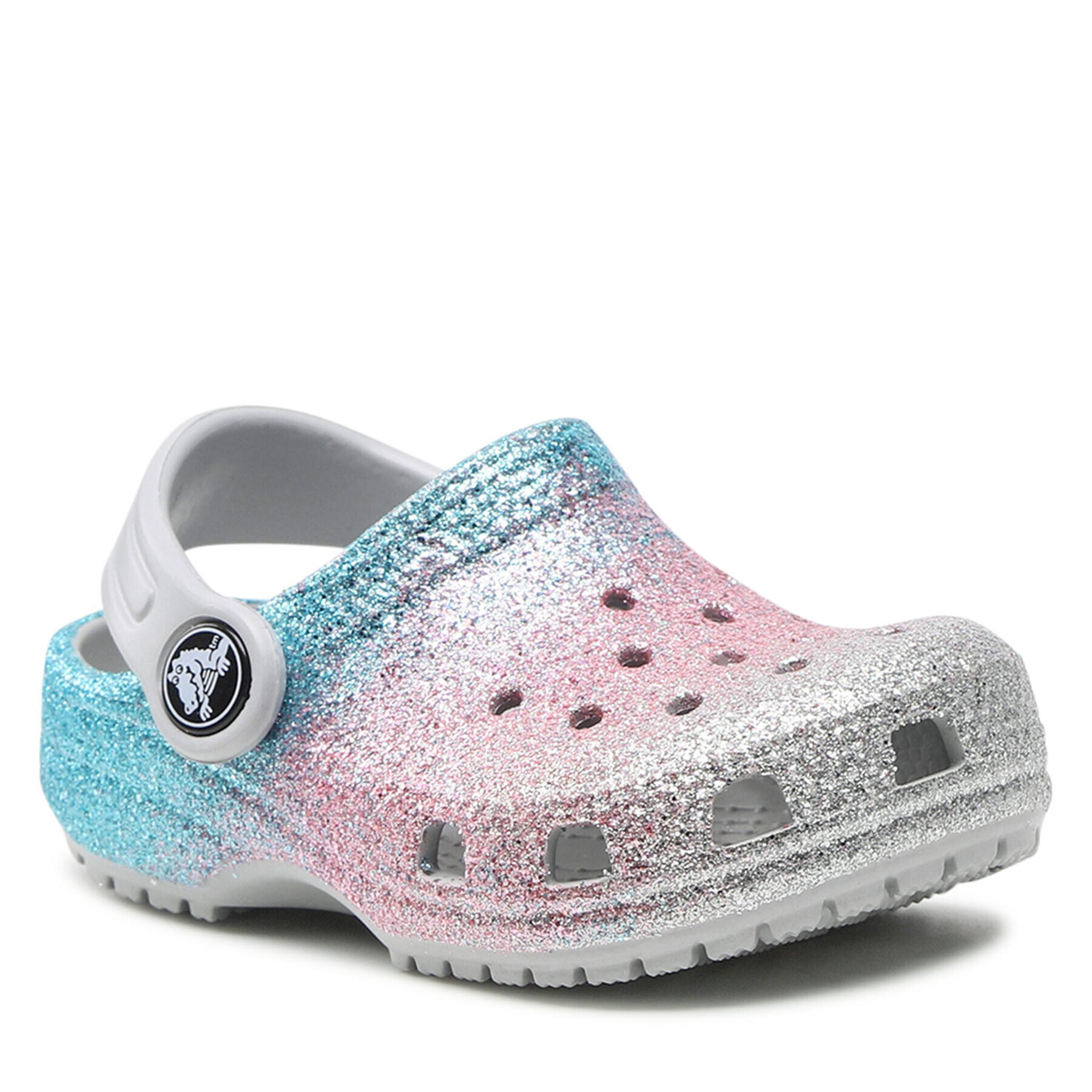 Crocs Чехли Classic Glitter Clog T 206992 Цветен - Pepit.bg