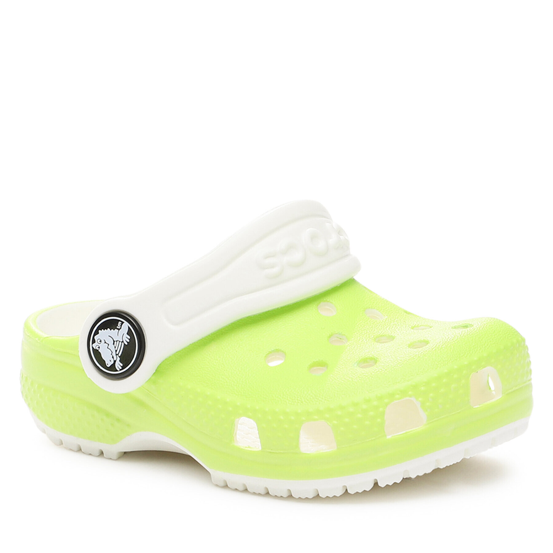 Crocs Чехли Classic Glow In The Dark Clog T 209161 Зелен - Pepit.bg
