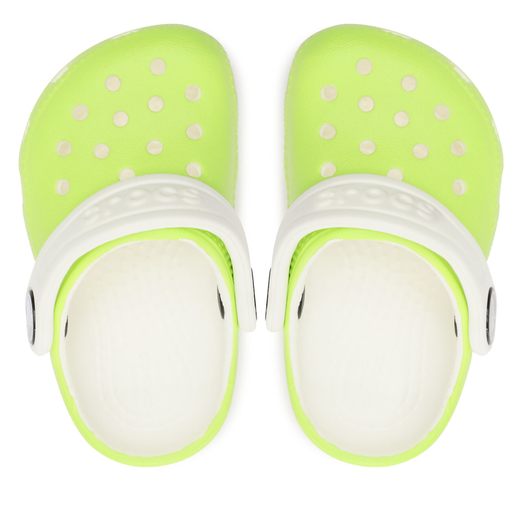Crocs Чехли Classic Glow In The Dark Clog T 209161 Зелен - Pepit.bg