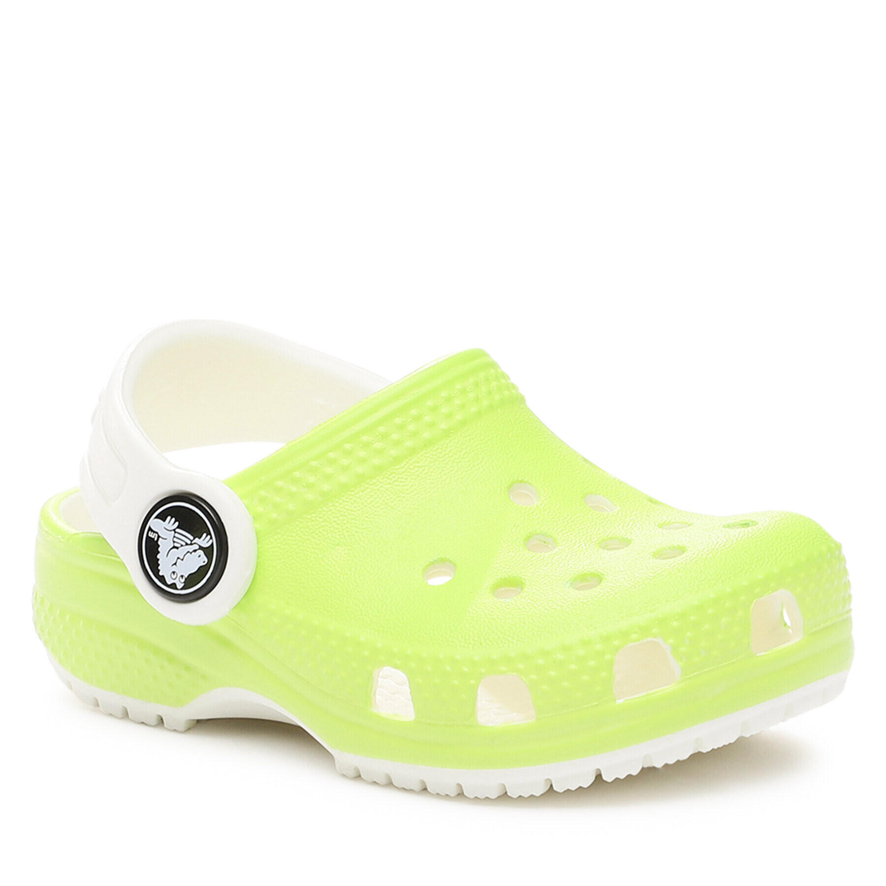 Crocs Чехли Classic Glow In The Dark Clog T 209161 Зелен - Pepit.bg
