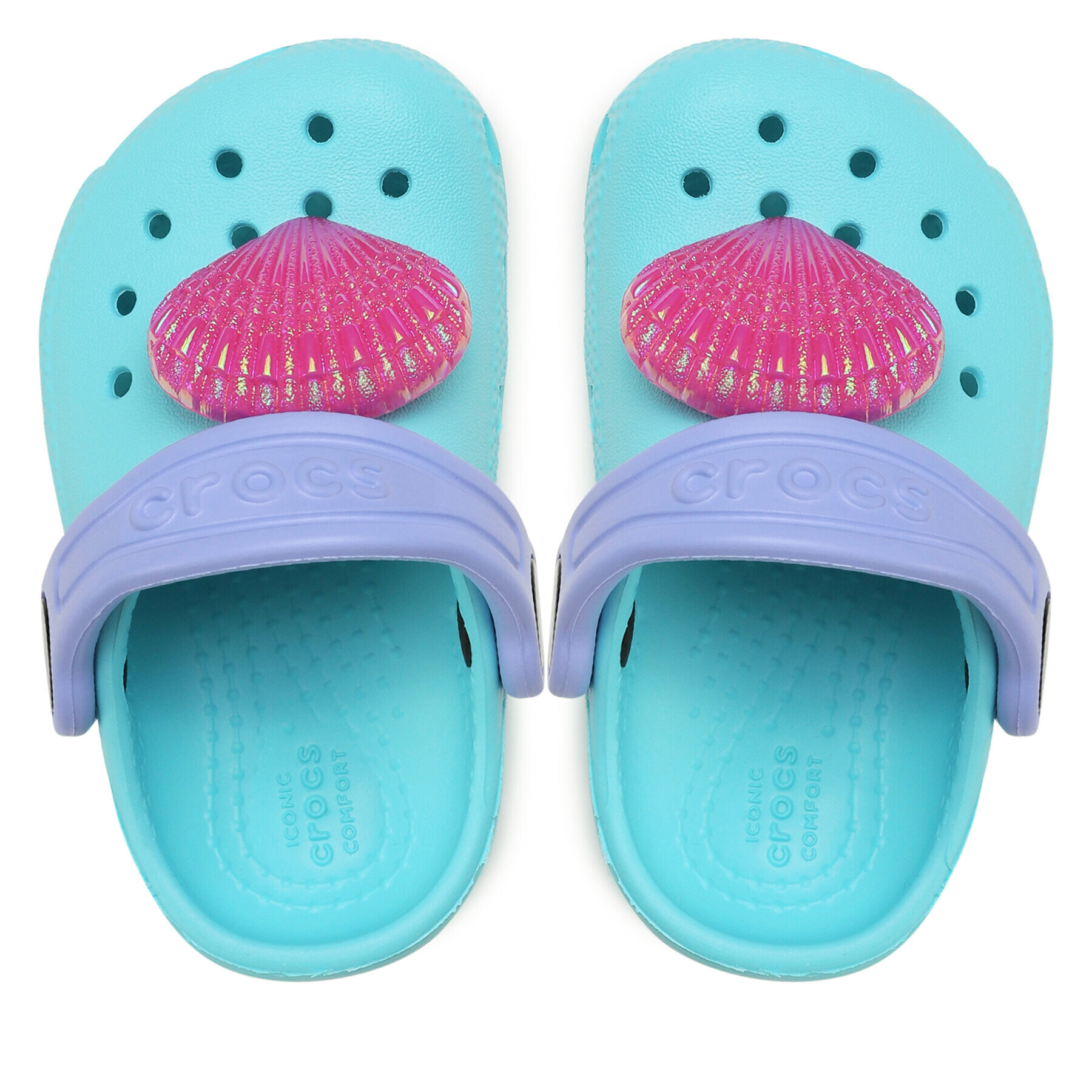 Crocs Чехли Classic I Am Mermaid Clog T 208652 Син - Pepit.bg