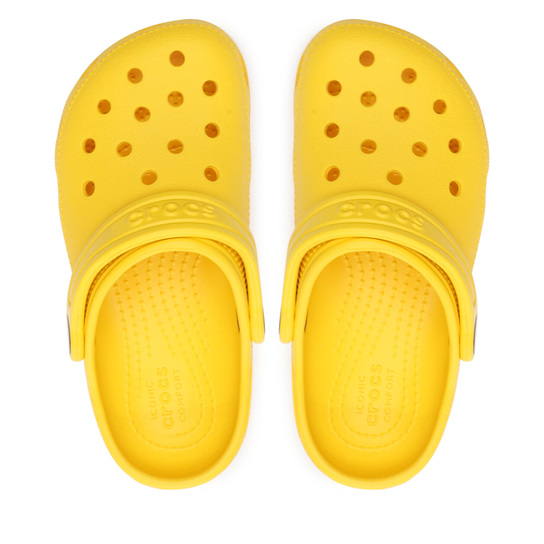 Crocs Чехли Classic Kids Clog 206991 Жълт - Pepit.bg