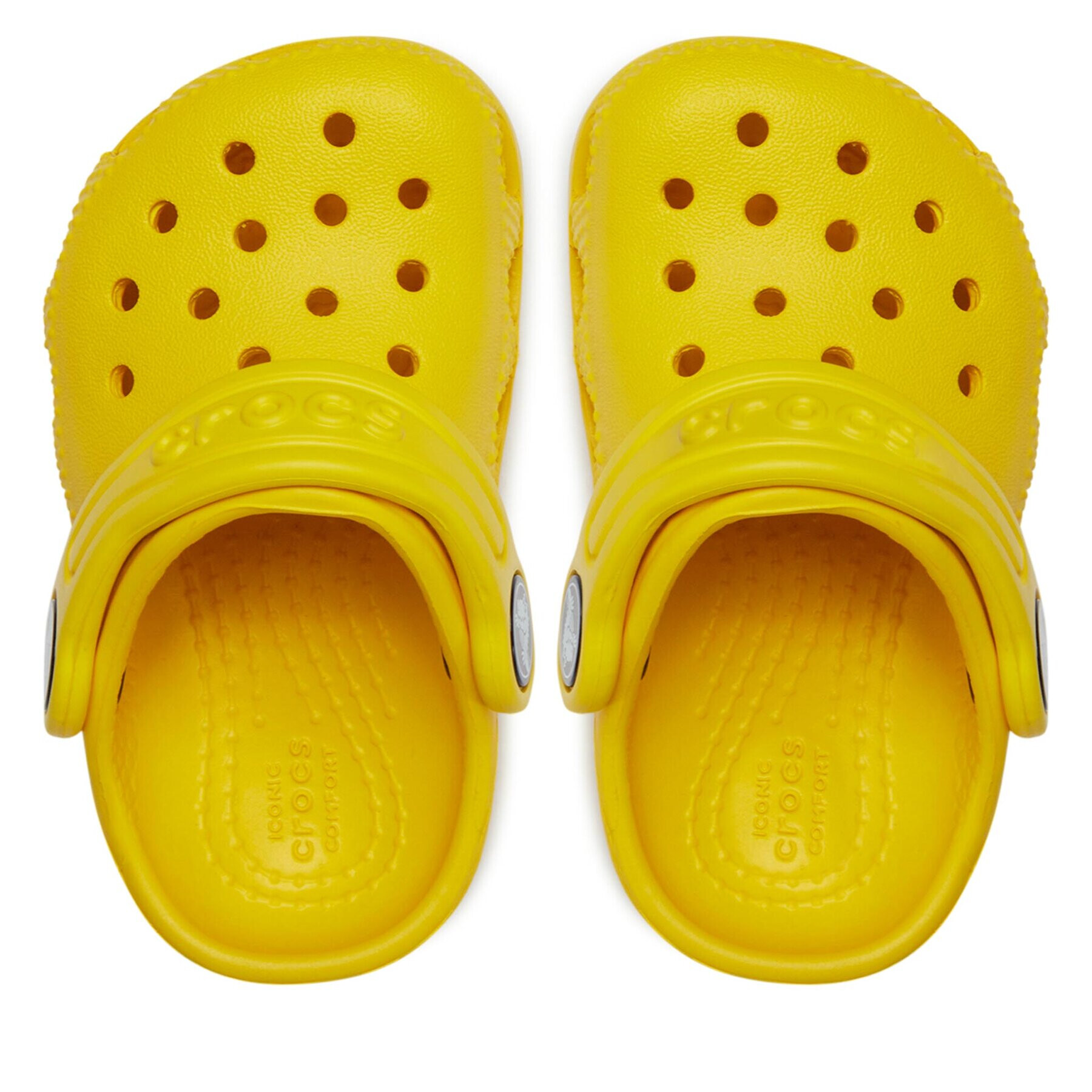 Crocs Чехли Classic Kids Clog T 206990 Жълт - Pepit.bg