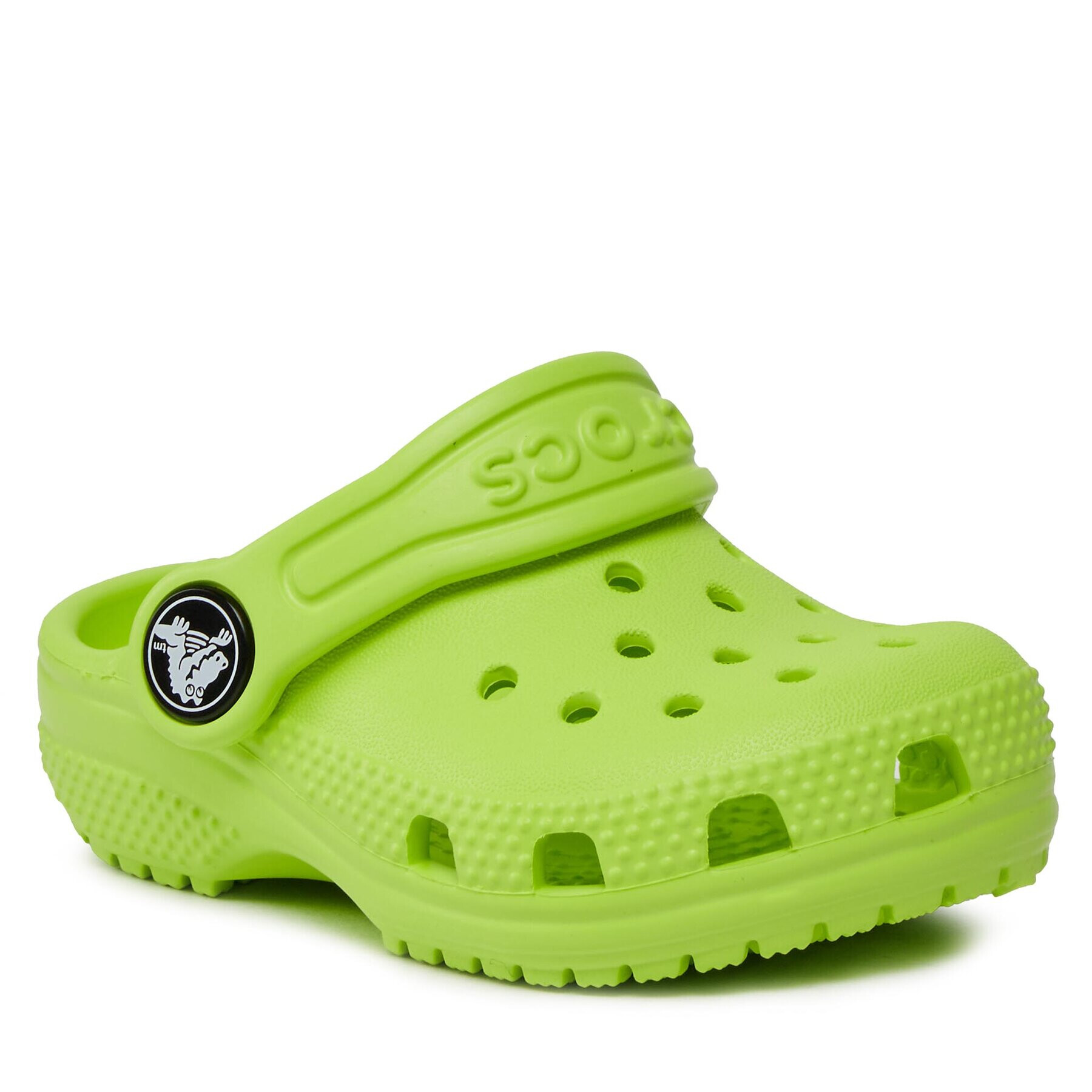 Crocs Чехли Classic Kids Clog T Limeade 206990 Зелен - Pepit.bg