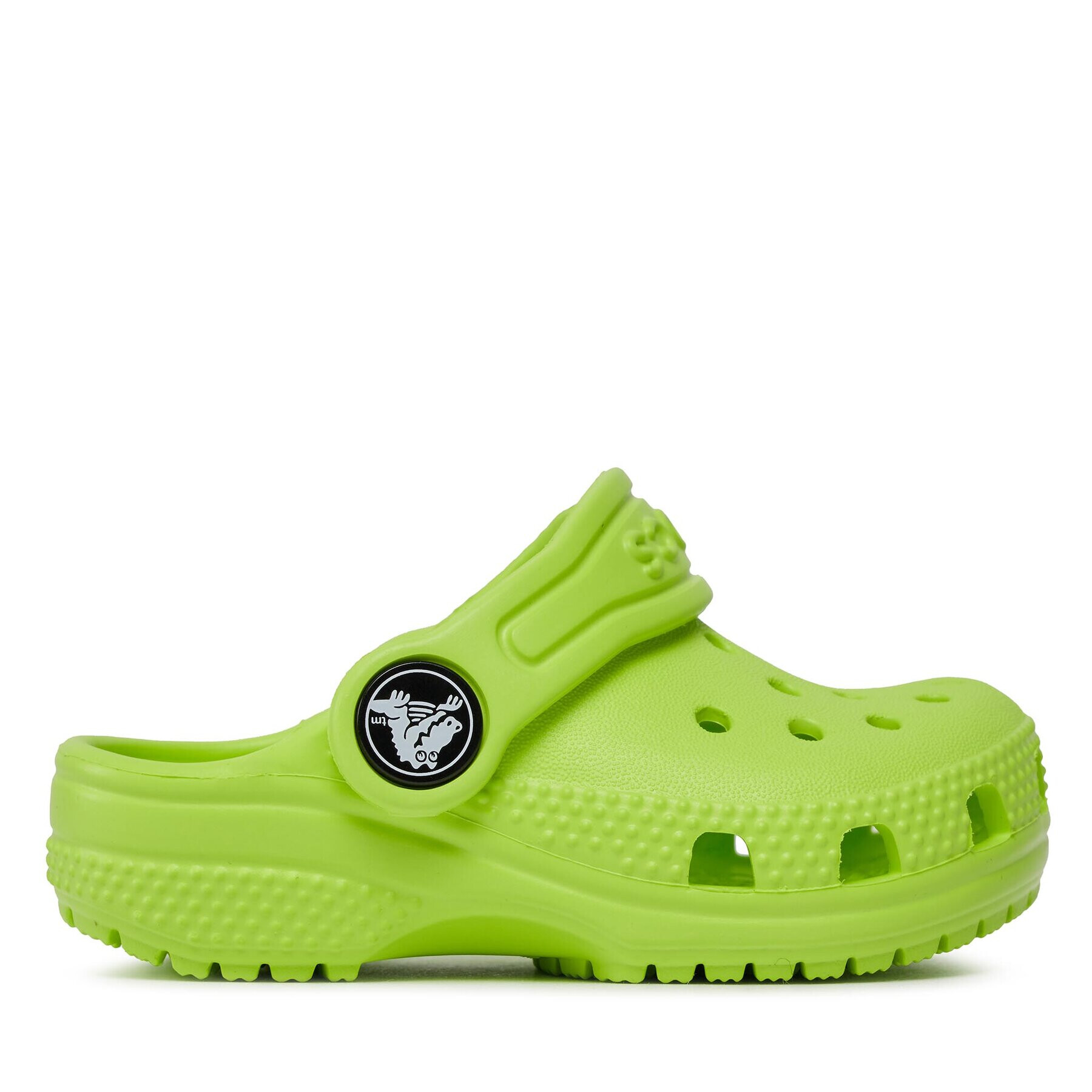 Crocs Чехли Classic Kids Clog T Limeade 206990 Зелен - Pepit.bg