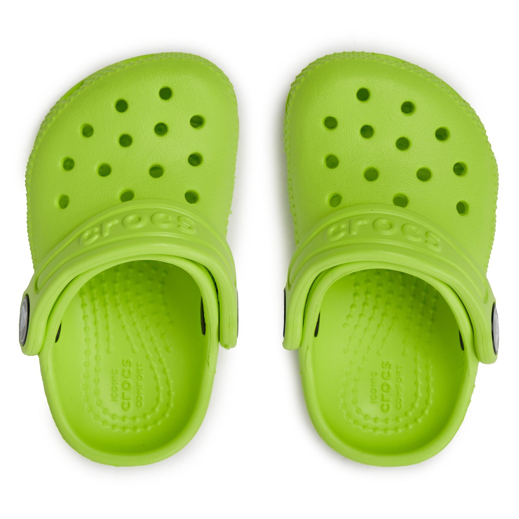 Crocs Чехли Classic Kids Clog T Limeade 206990 Зелен - Pepit.bg