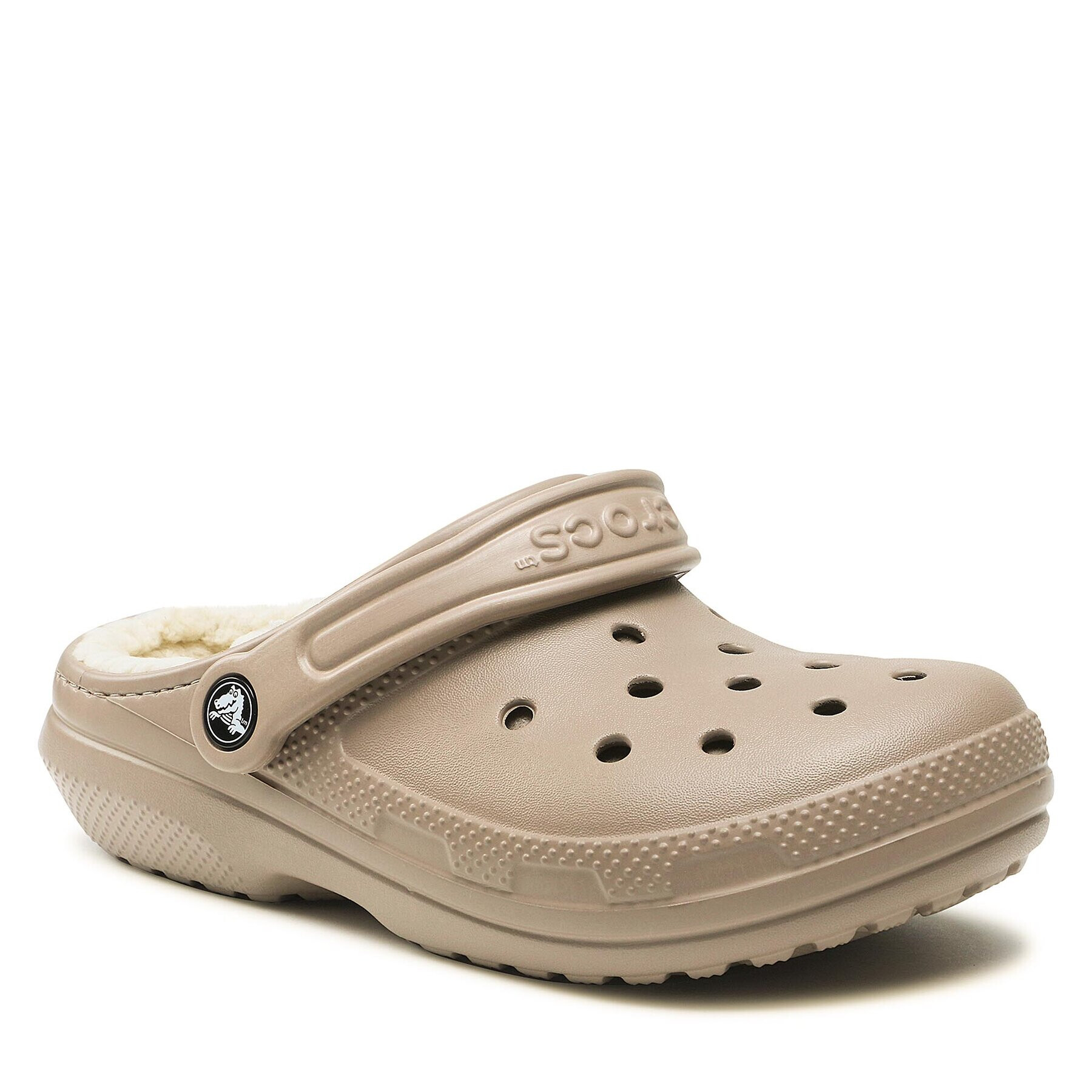 Crocs Чехли Classic Lined Clog 203591 Бежов - Pepit.bg