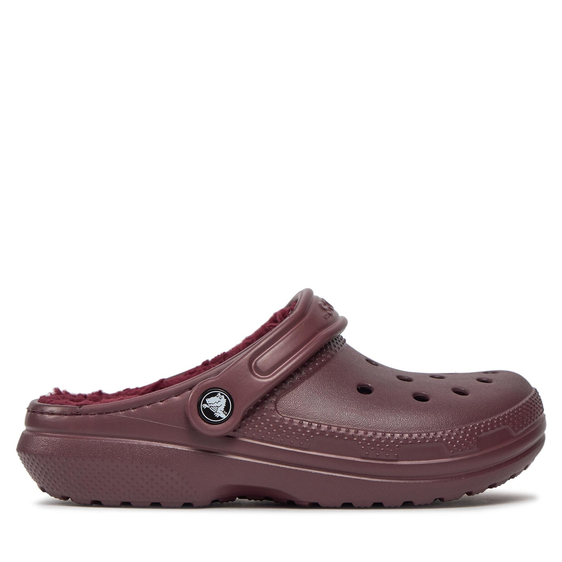 Crocs Чехли Classic Lined Clog 203591 Бордо - Pepit.bg