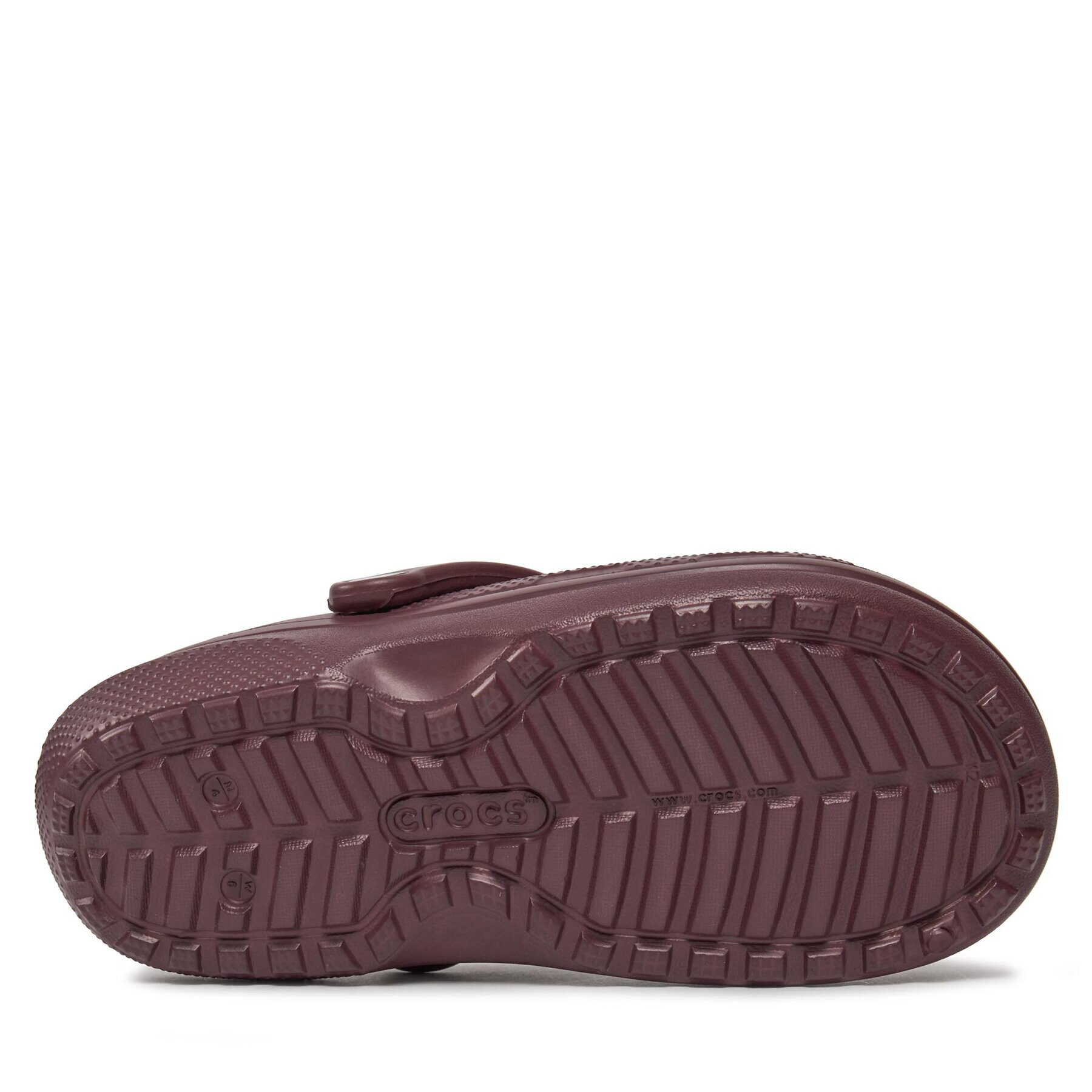 Crocs Чехли Classic Lined Clog 203591 Бордо - Pepit.bg