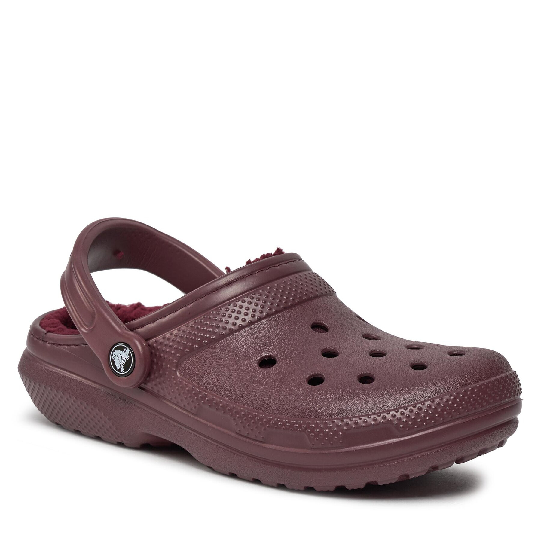 Crocs Чехли Classic Lined Clog 203591 Бордо - Pepit.bg